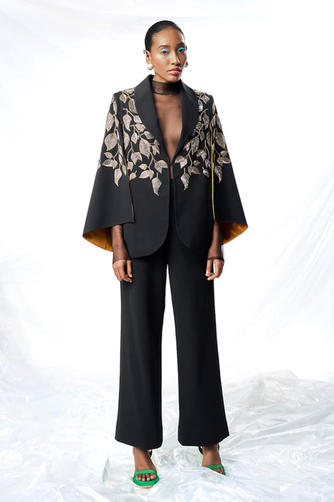 Shahin Mannan Plain Straight Fit Pant 