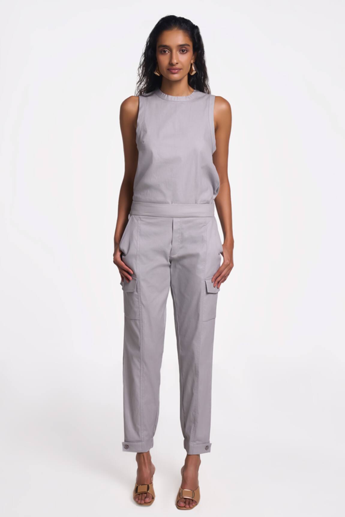 Terra Luna Astrid Solid Straight Pant