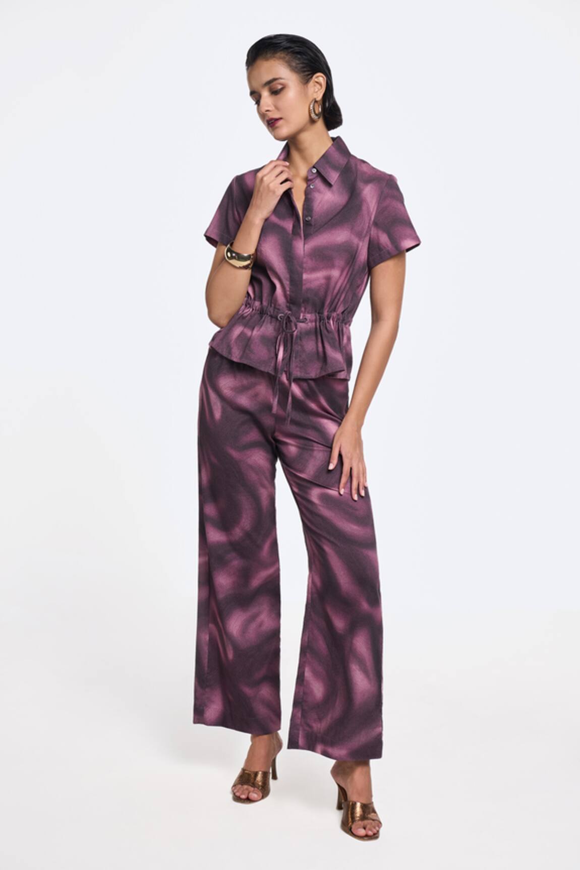 Terra Luna Danica Abstract Pattern Pant 