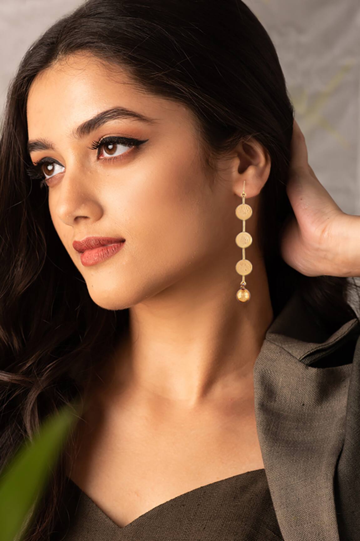 Suhani Pittie Coin Drop Earrings