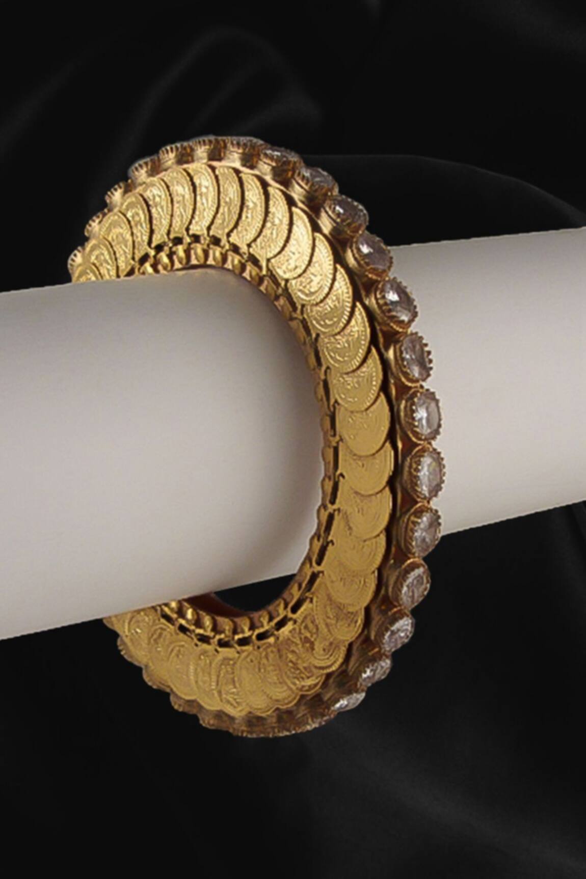 Suhani Pittie Embossed Coin Cuffs