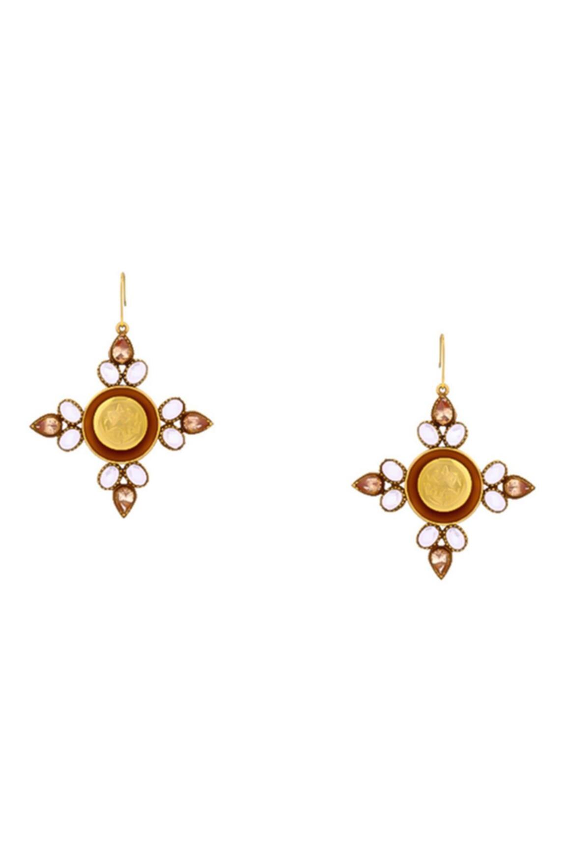 Suhani Pittie Crystal Stone Embellished Earrings