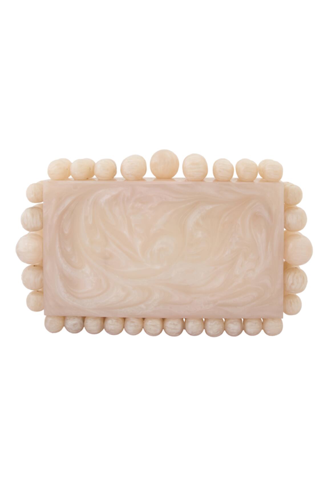 Boxwish By Bhumika Pearl Accent Clutch 