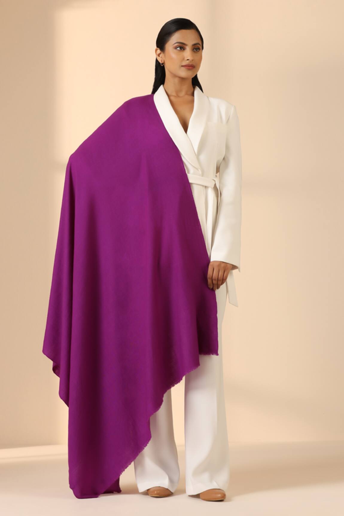 Dusala Diane Pure Plain Shawl