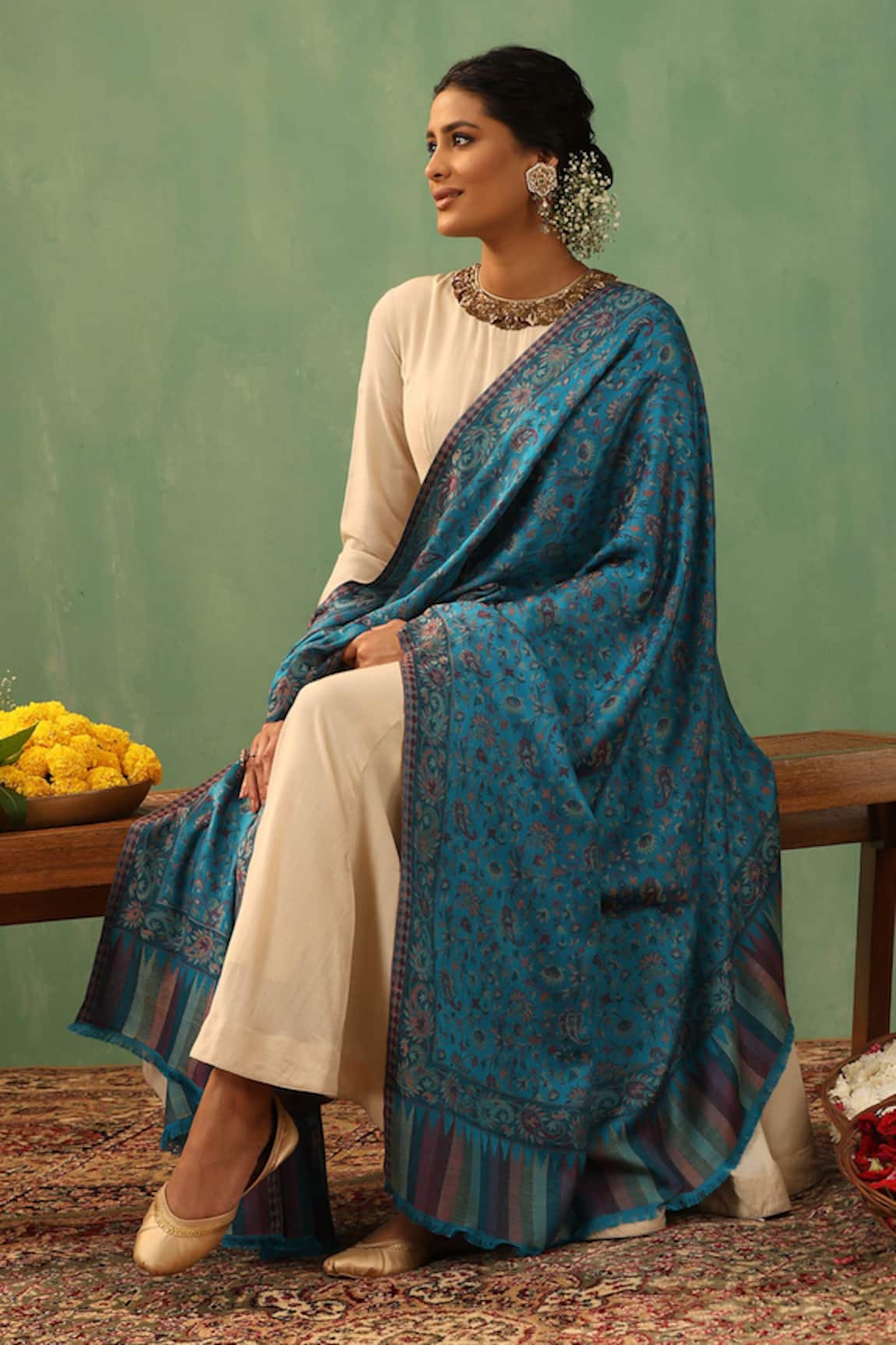 Dusala Ahana Cashmere Shawl 