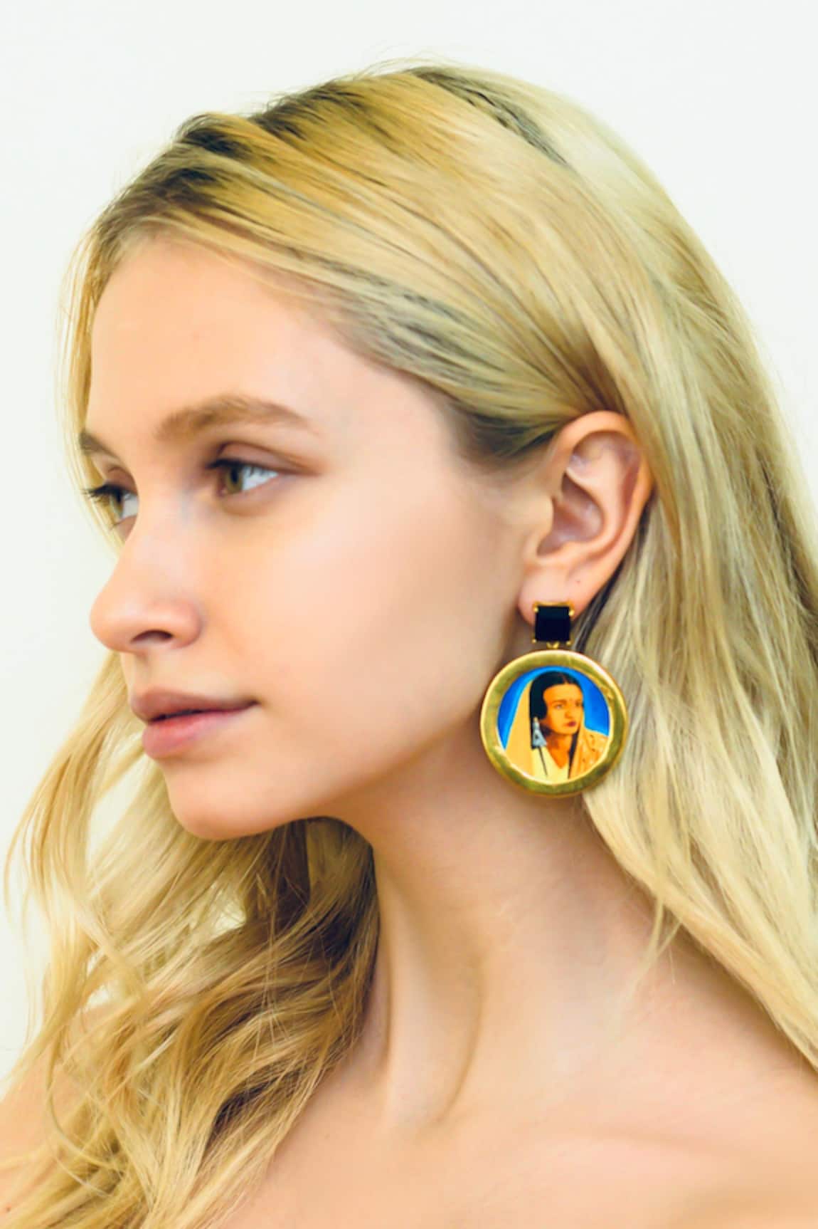 MAALICIOUS JEWELRY Oh Amrita Hand Painted Earrings