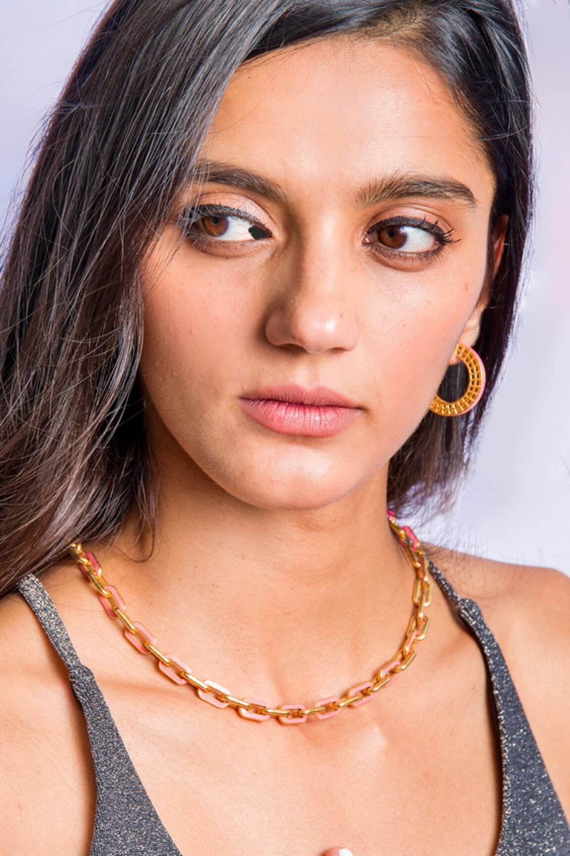 MAALICIOUS JEWELRY Enamelled Link Chain