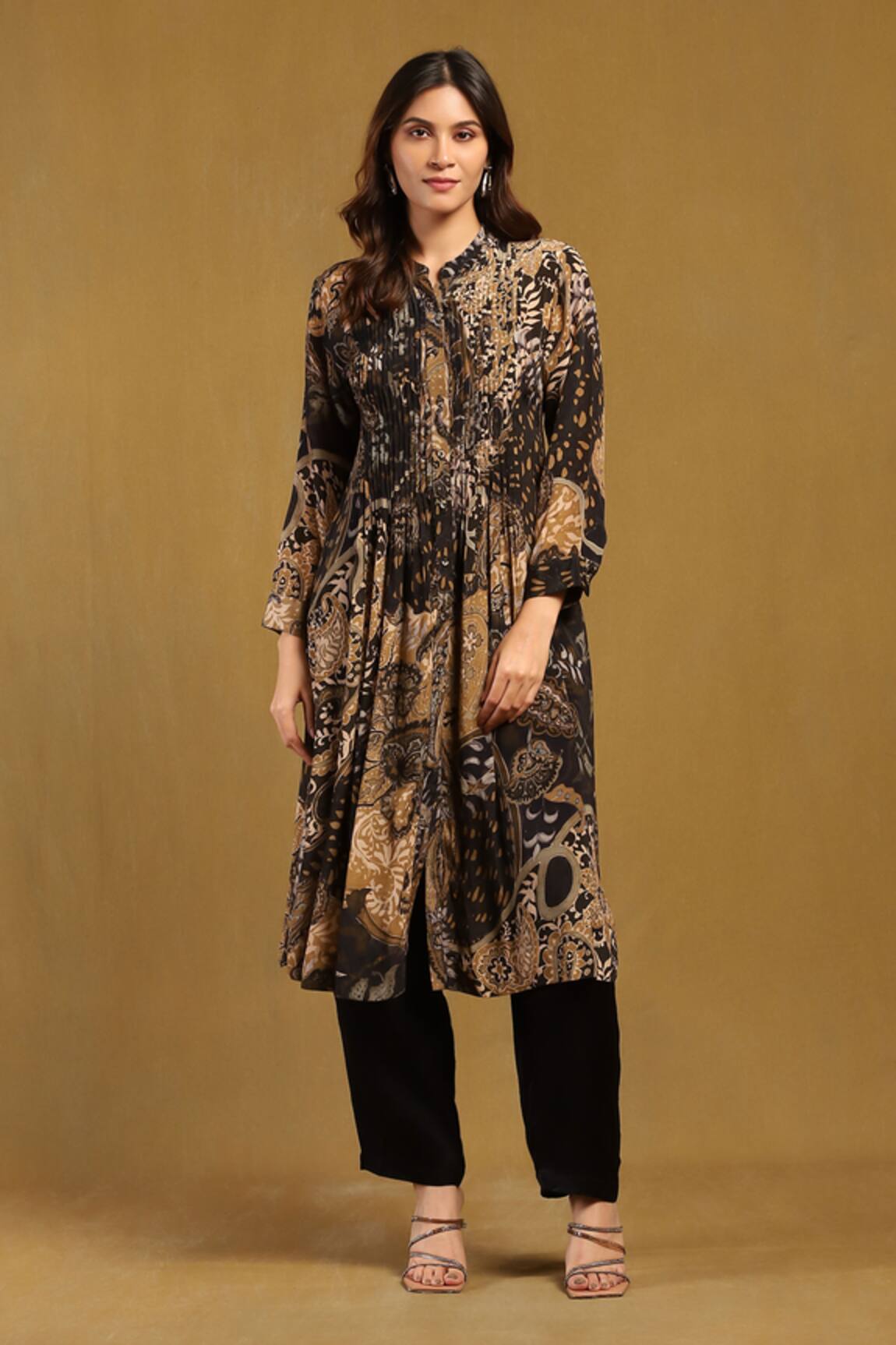 Ritu Kumar Dewey Pleated Kurta 