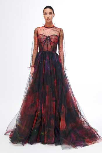 Gauri & Nainika Sequin Embroidered Gown