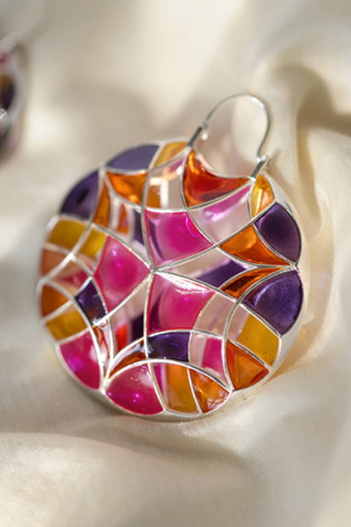 Manner Polychrome Enamel Hoops