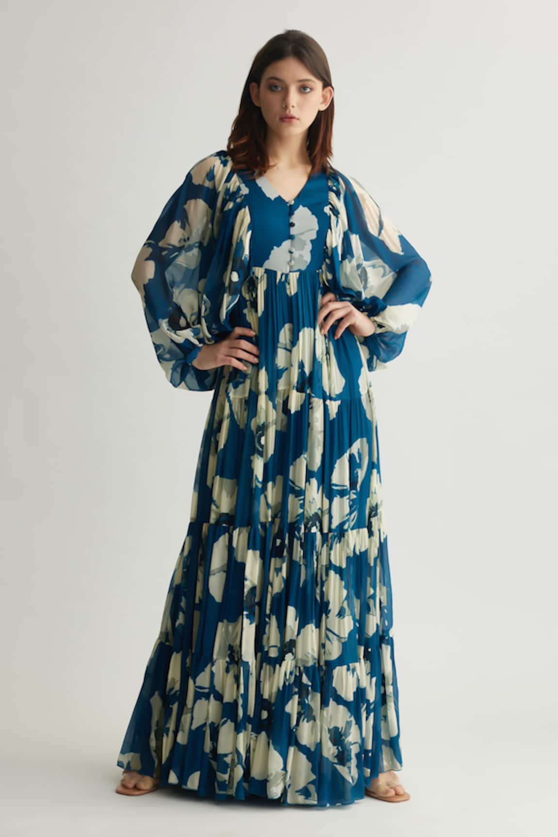 Koai Iris Bloom Print Maxi Dress