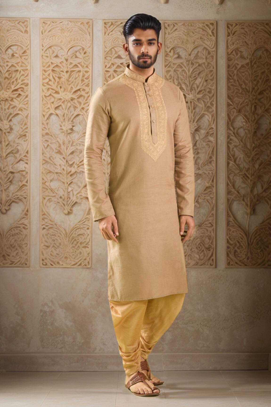 Samyukta Singhania Embroidered Kurta Set with Patiala Pant 