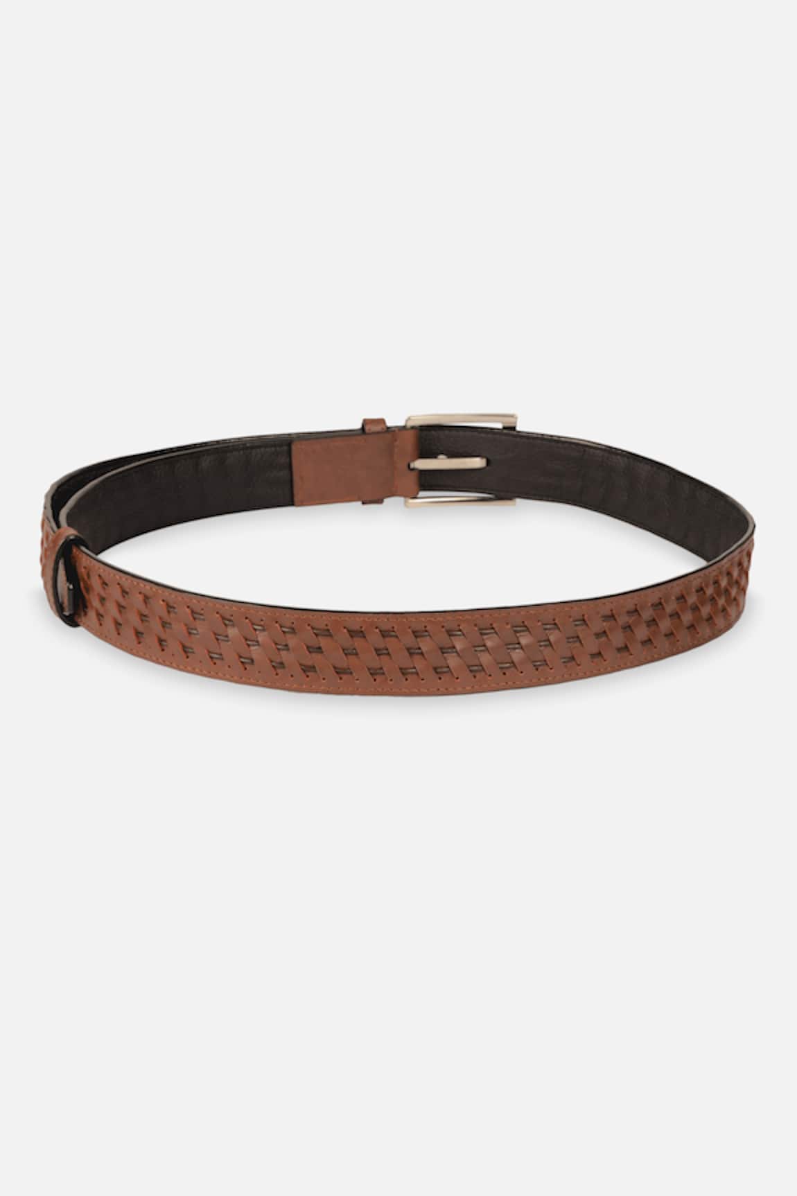 Econock Studio Tan Brown Handcrafted Leather Belt 