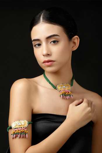 Dugran By Dugristyle Gold Plated Geometric Bajuband 