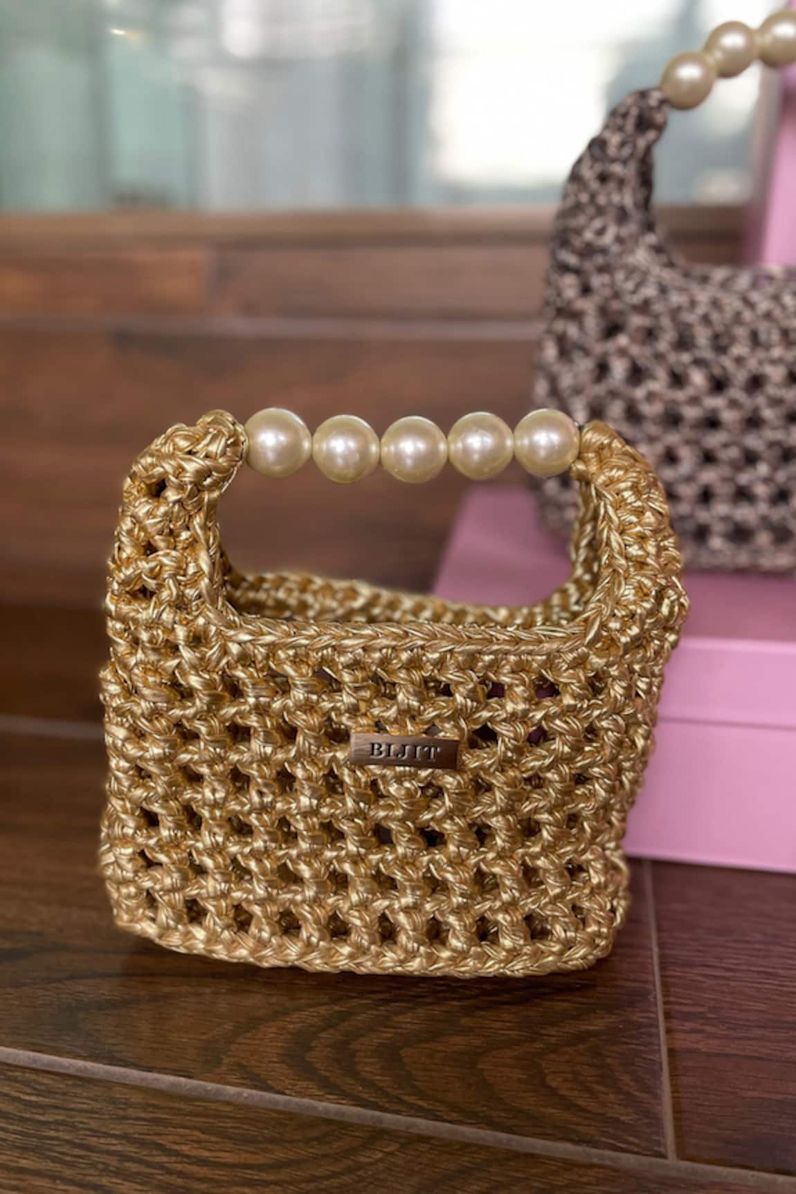 BIJIT Interknot Weave Handbag 