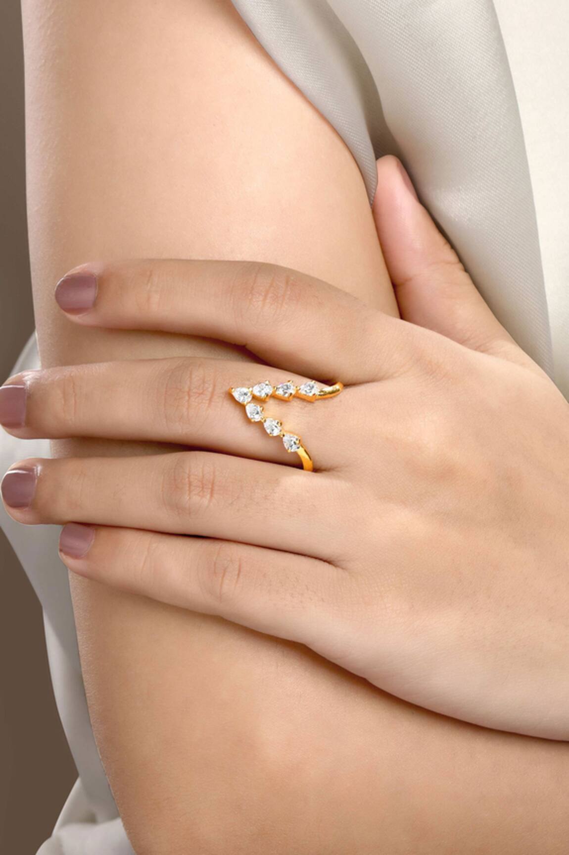 Sica Jewellery Cubic Zirconia Vanki Ring 