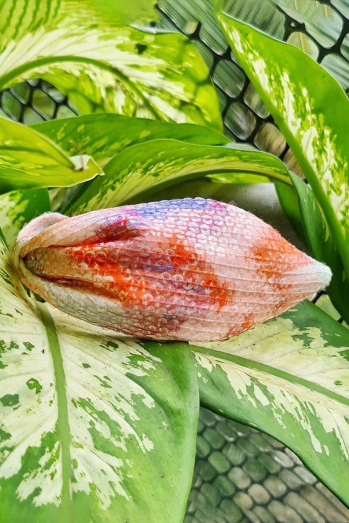 The House Of Aqua Pink Tie Dye Sequin Headband