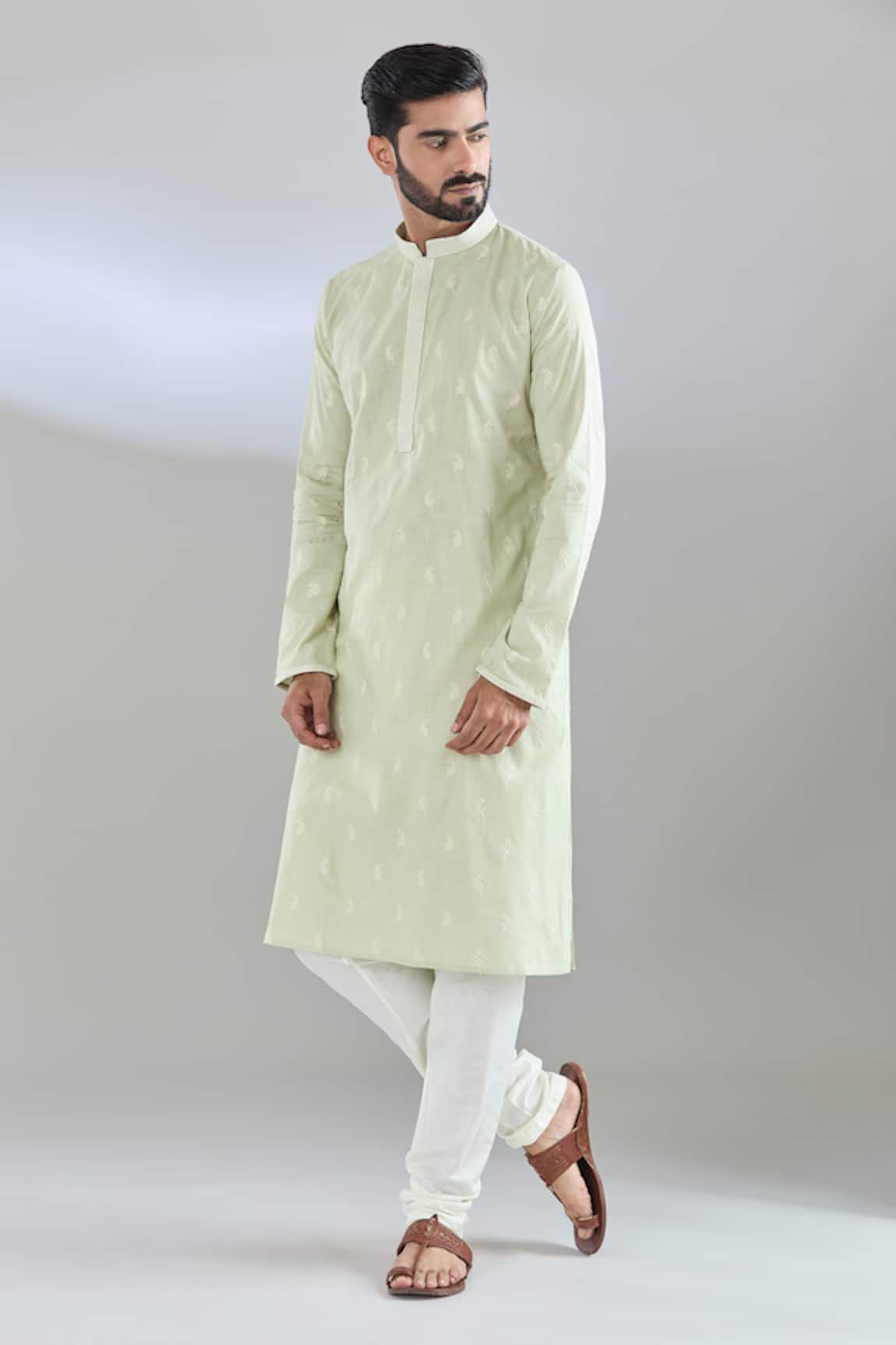 Arihant Rai Sinha Paisley Embroidered Kurta Set 
