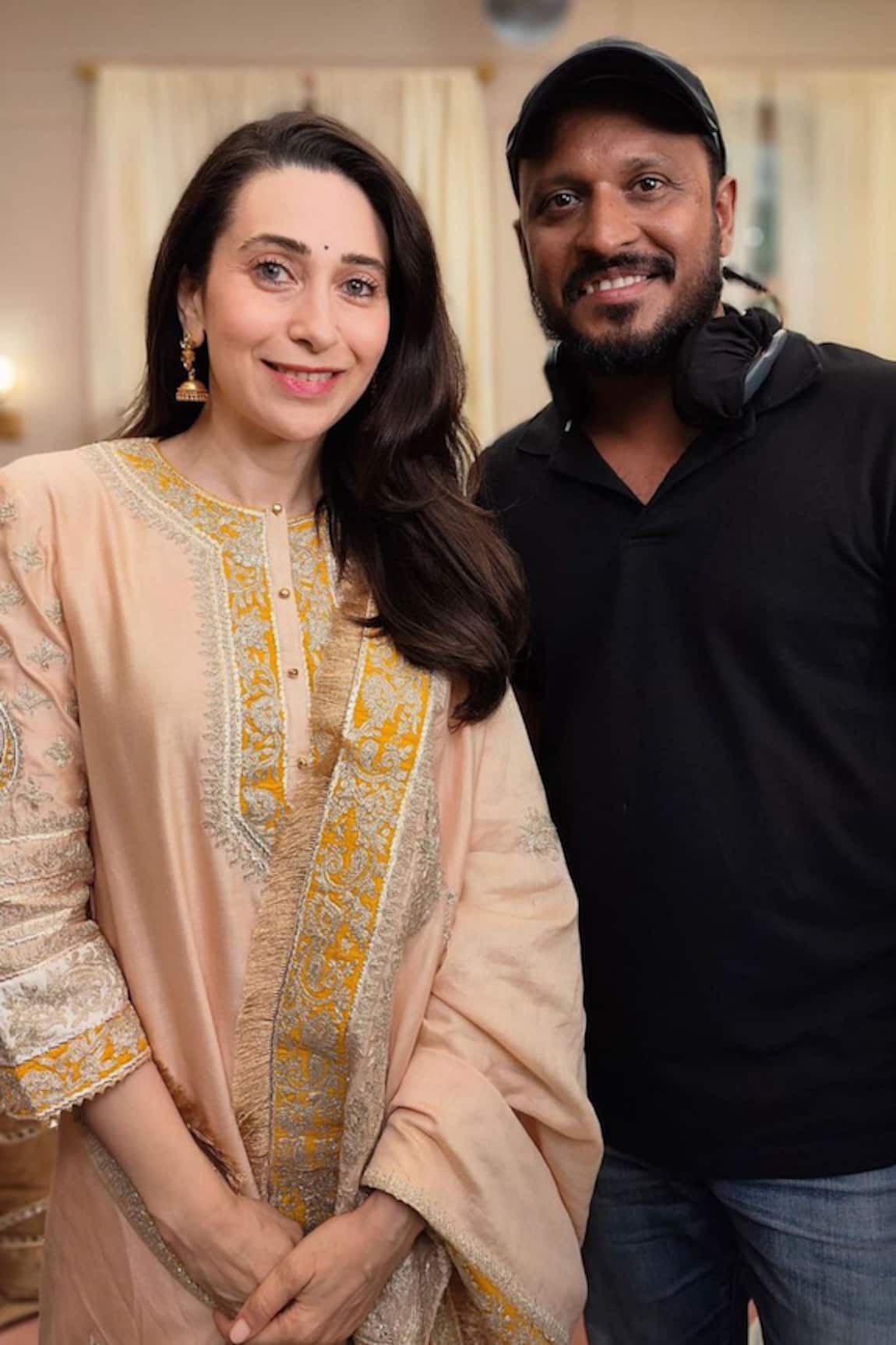 Sheetal Batra Raina Silk Chanderi Embroidered Kurta Set