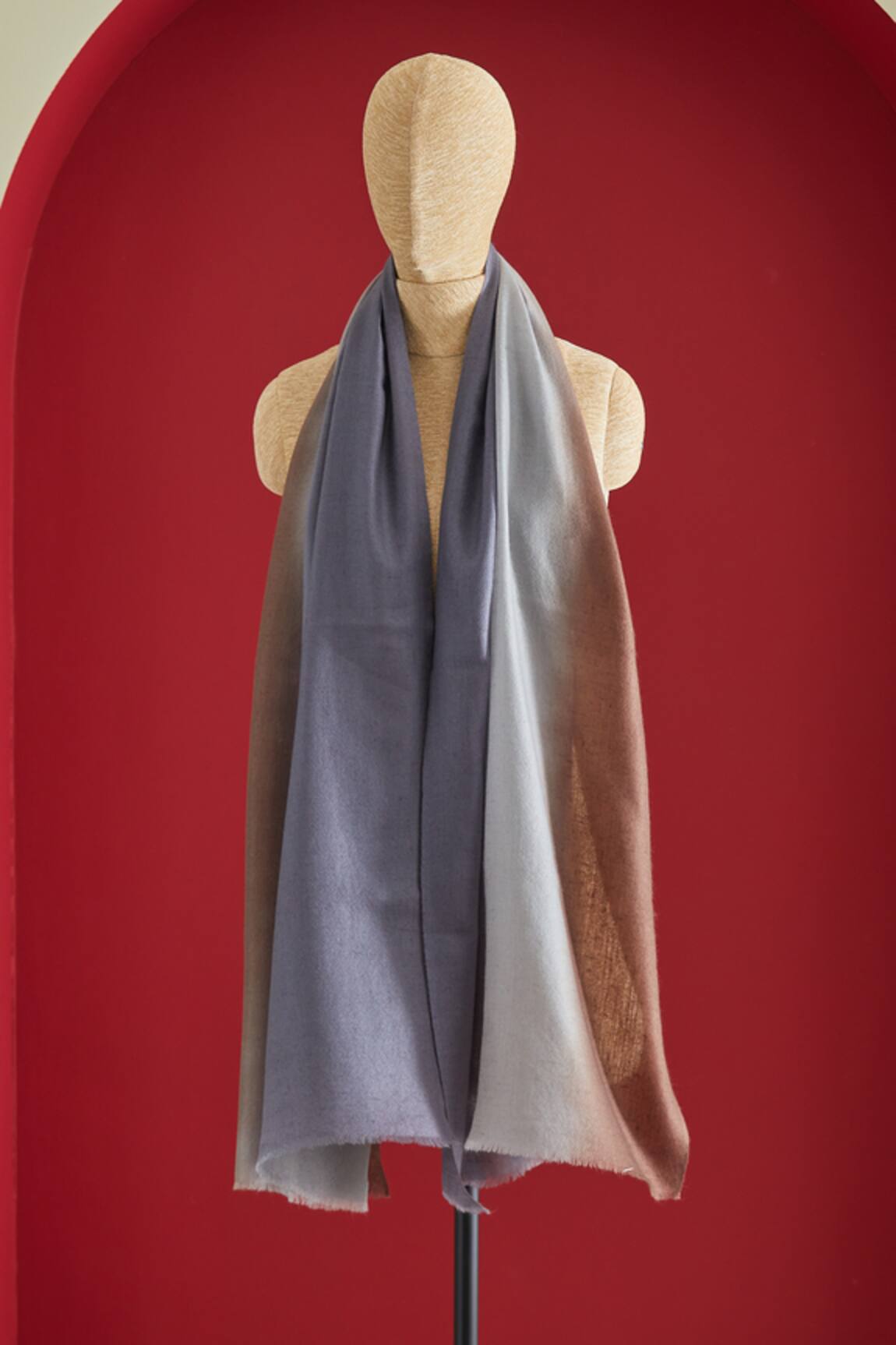 SHAZA Ombre Cashmere Stole