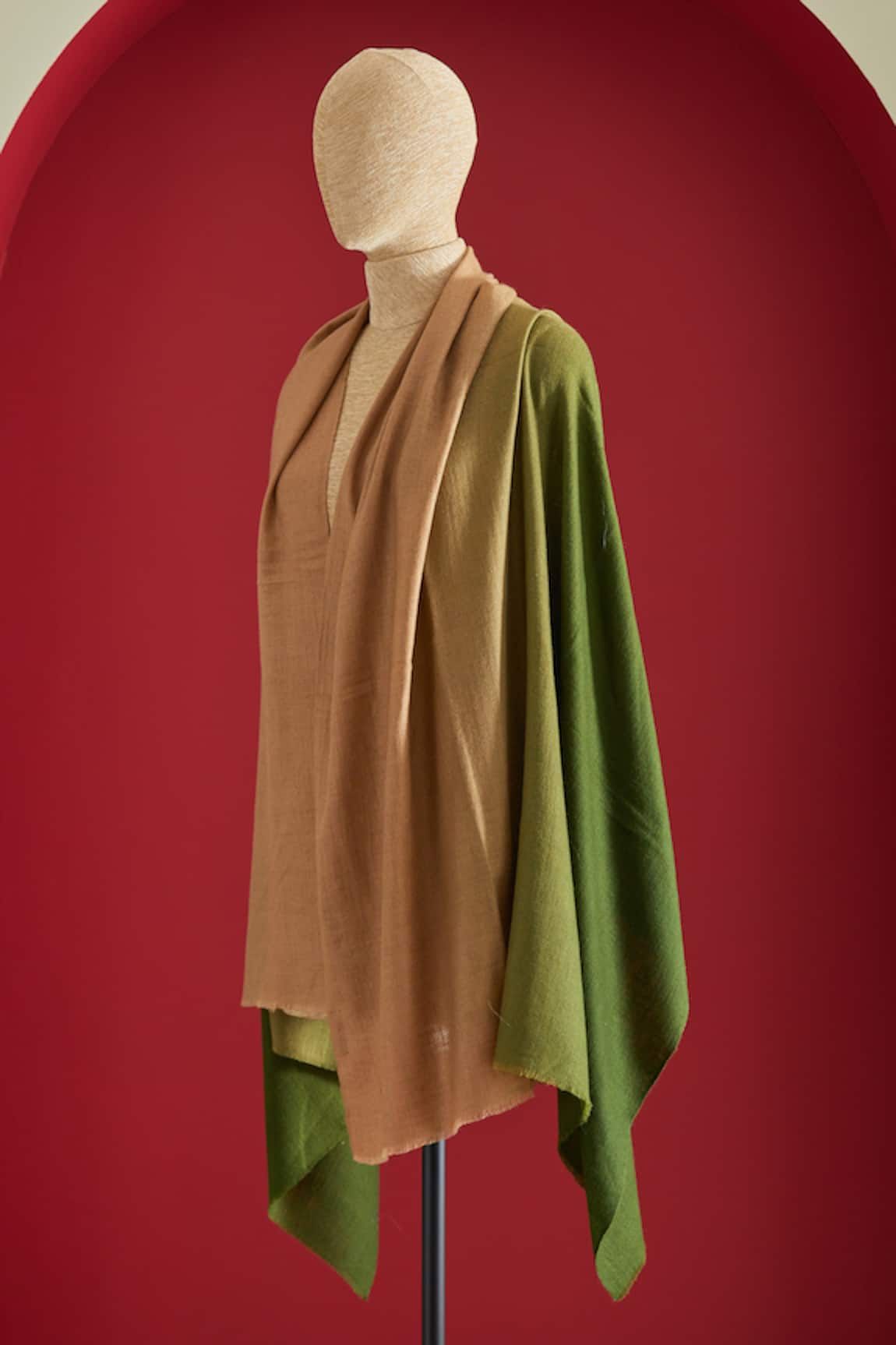 SHAZA Ombre Handloom Pashmina Shawl