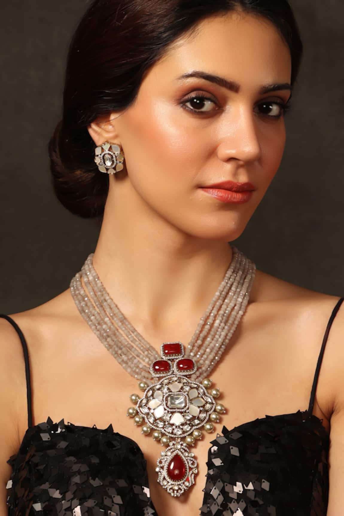 Joules by Radhika Celestial Strand Necklace Set 