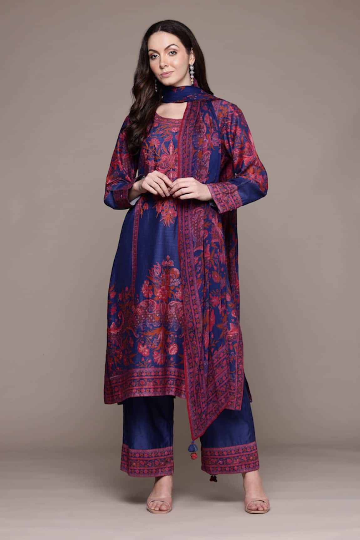 Ritu Kumar Zuri Floral Print Kurta Set 