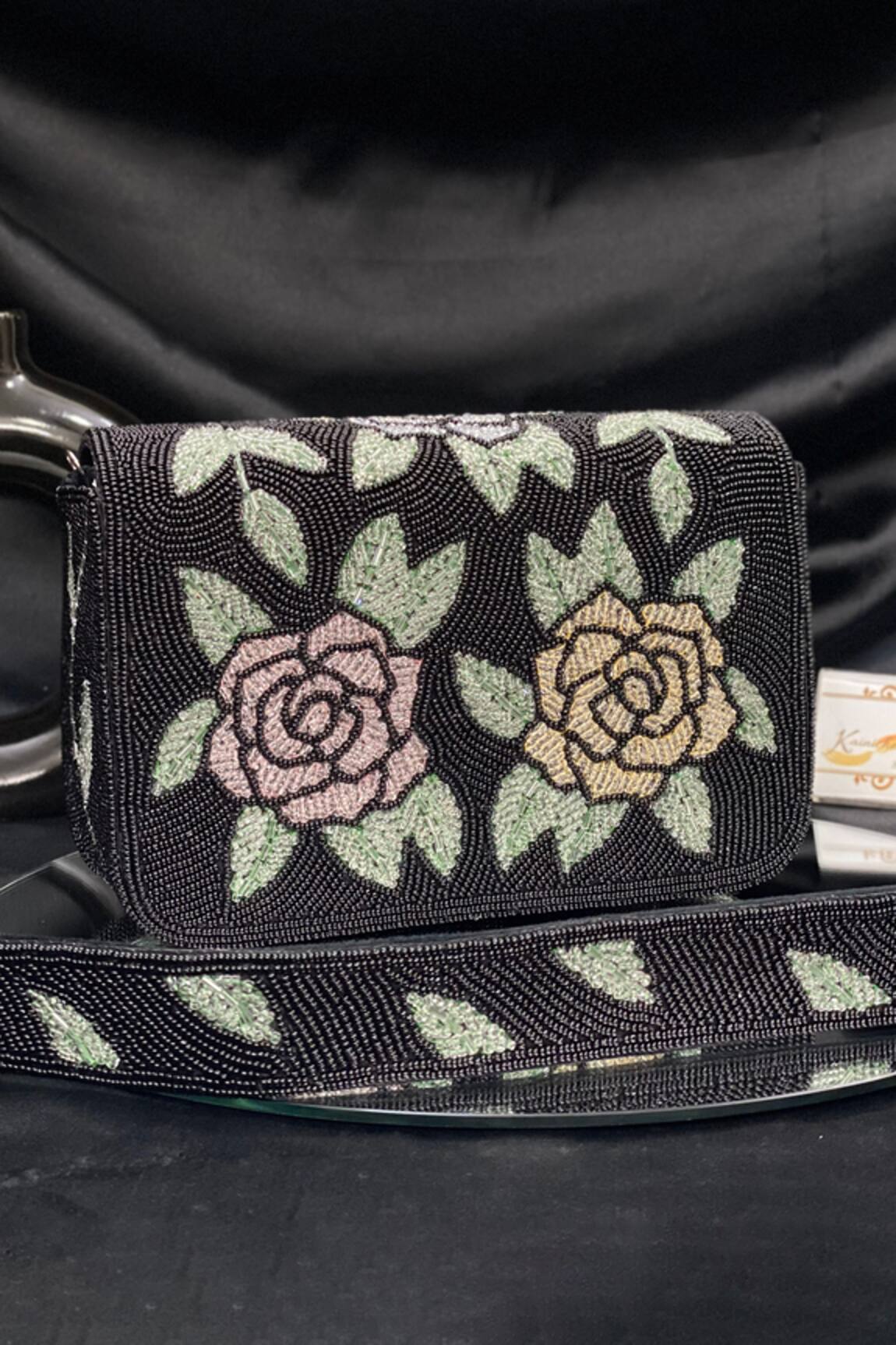 Kainiche by Mehak Serena Sequined Handbag 