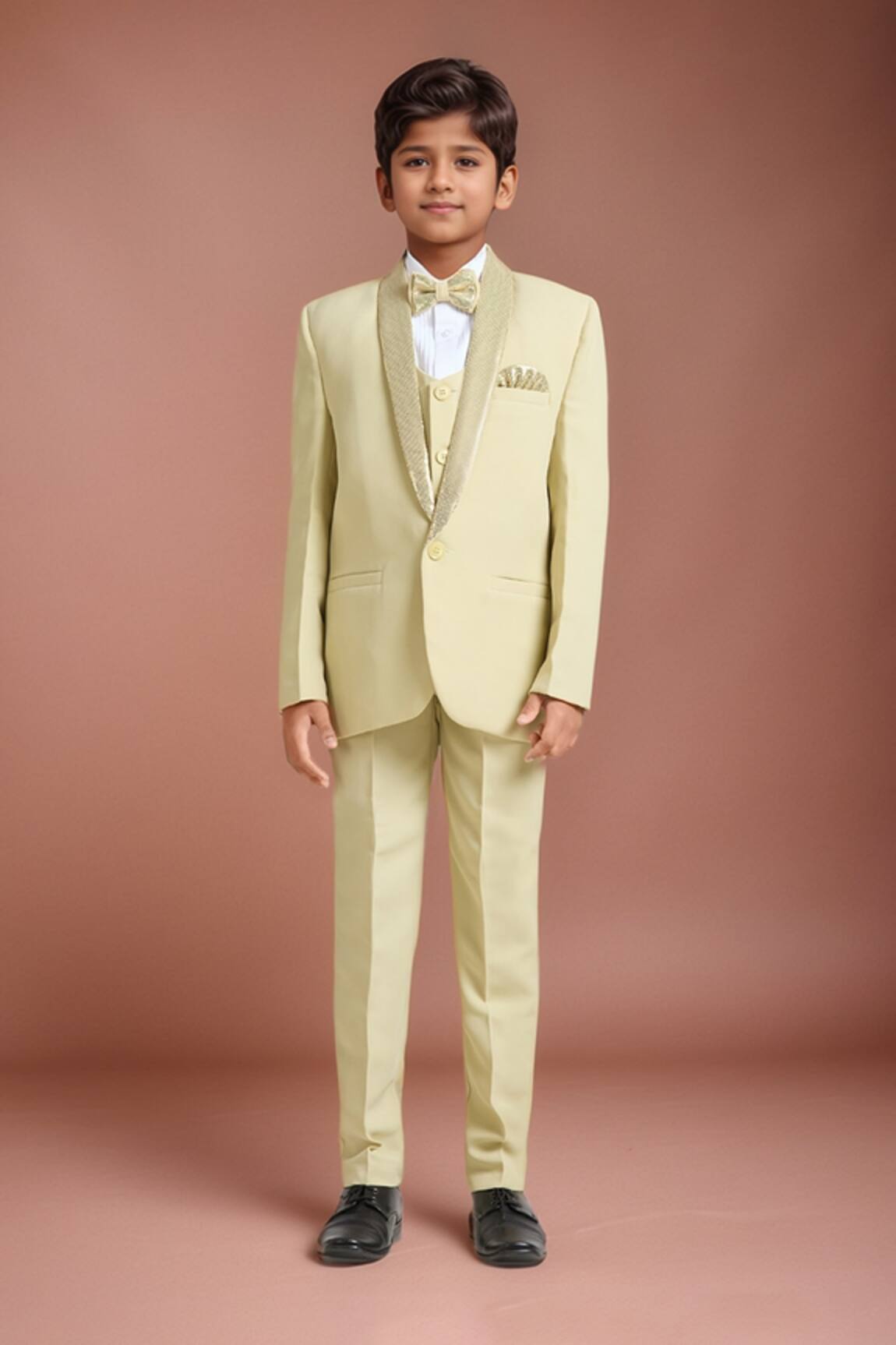 Petite Pomme Pista Green Kids Suit Set 