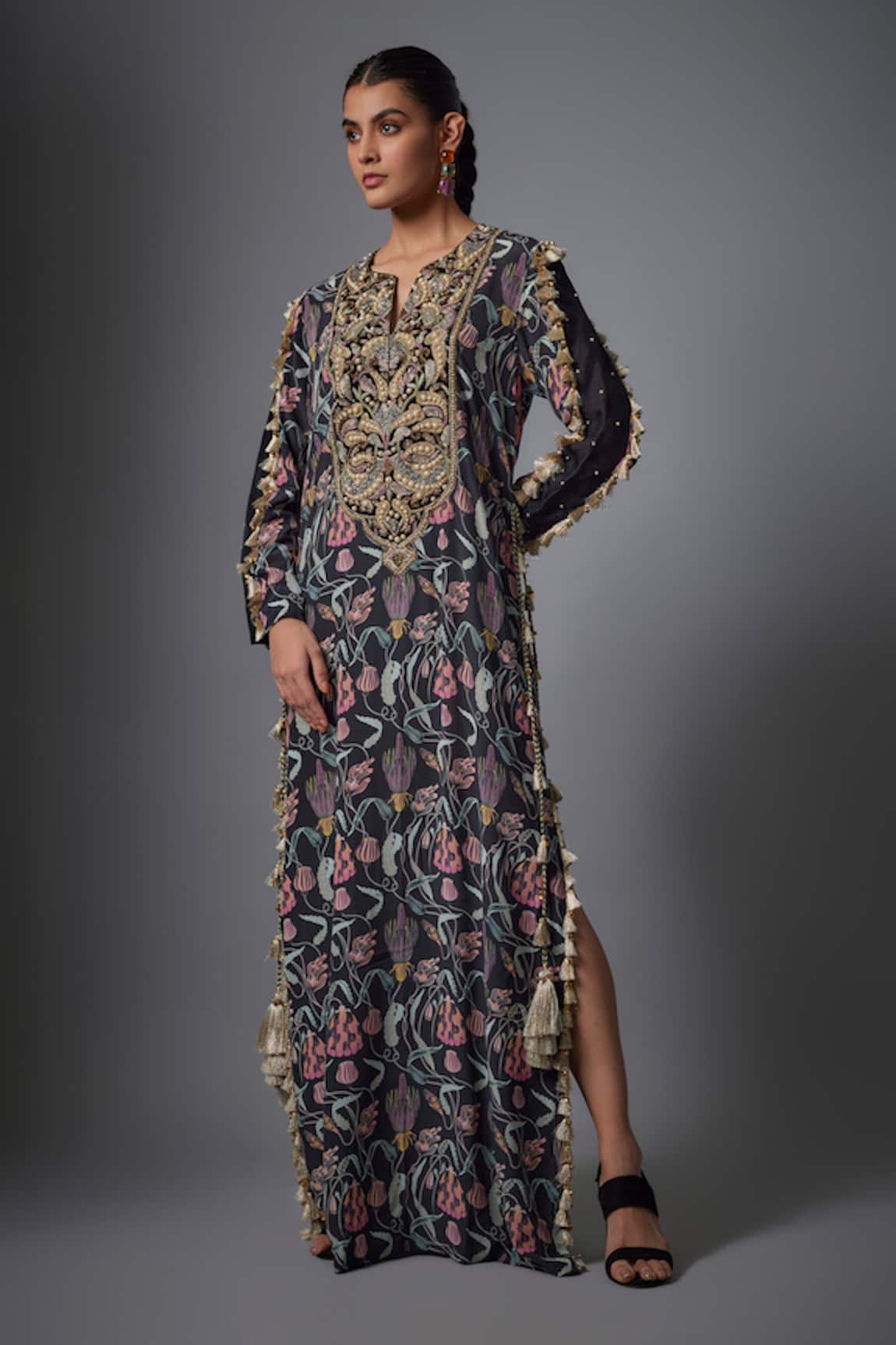 Payal Singhal Embroidered Yoke Beyza Kaftan 