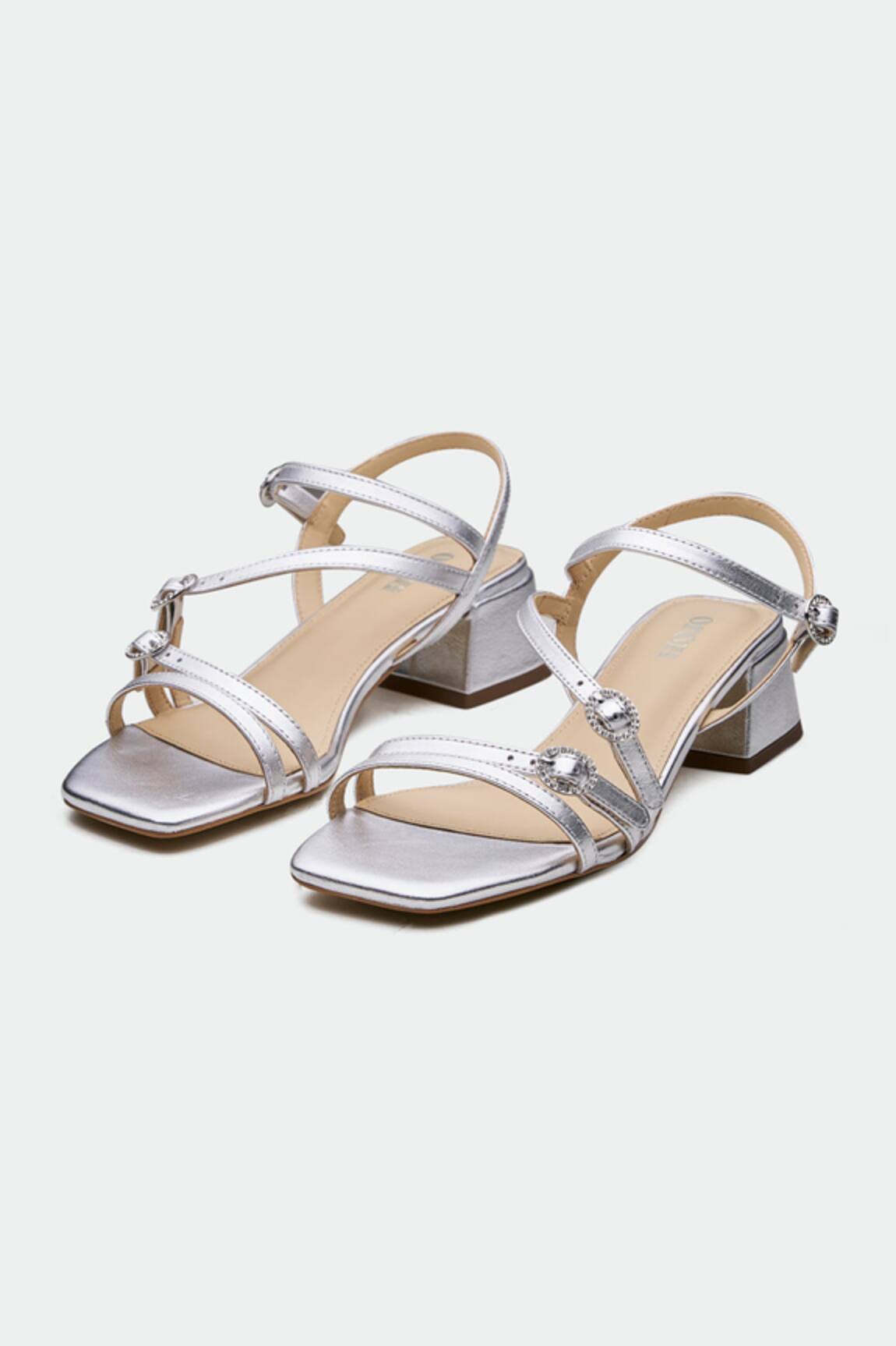 Oroh Silver Designer Aberdeen Heels