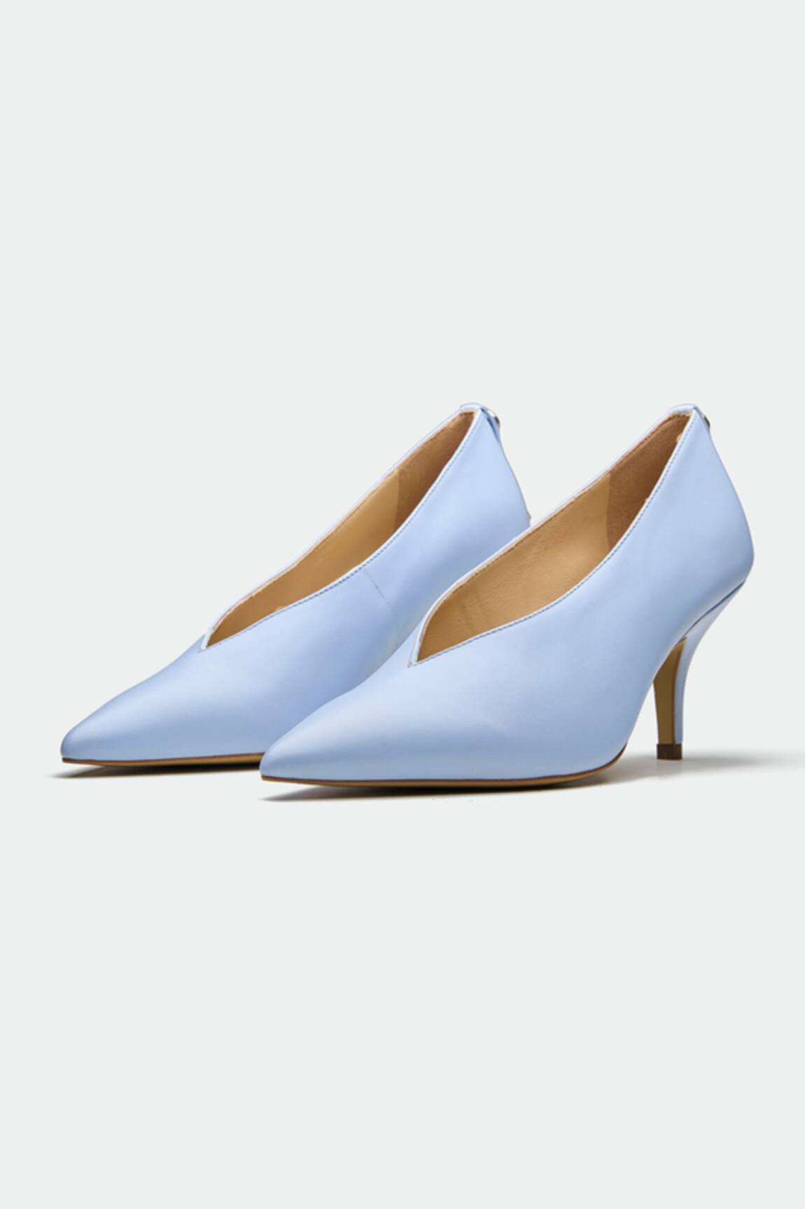 Oroh Designer Rotherham Blue Heels 