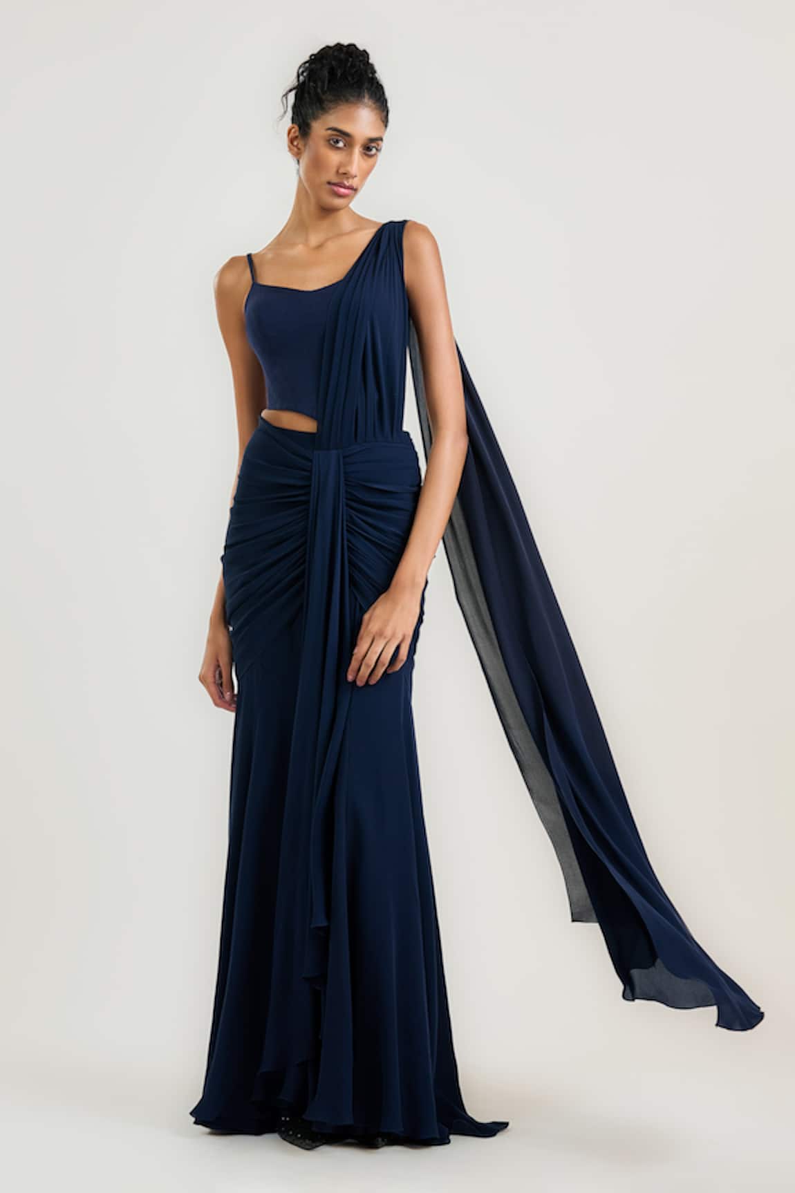 OTT Navy Blue Must Have Corset Top 
