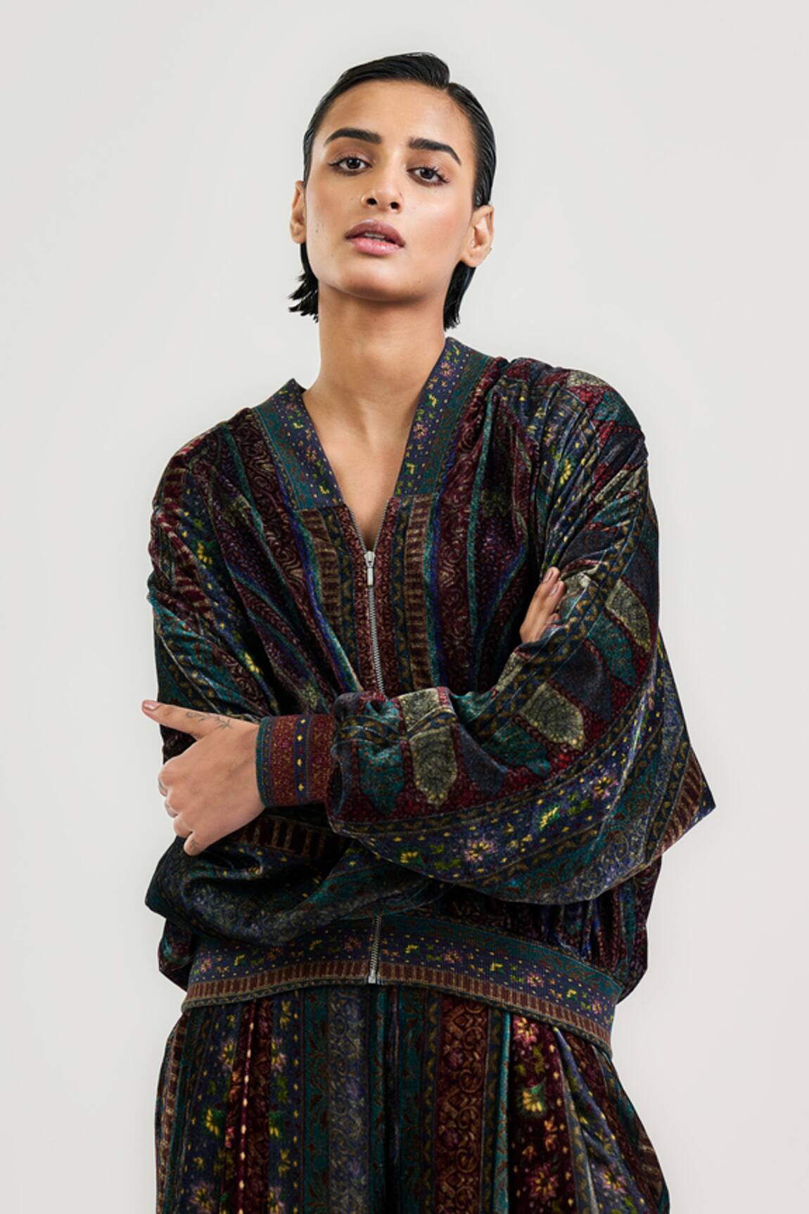 Ott Jamawar Bomber Jacket 