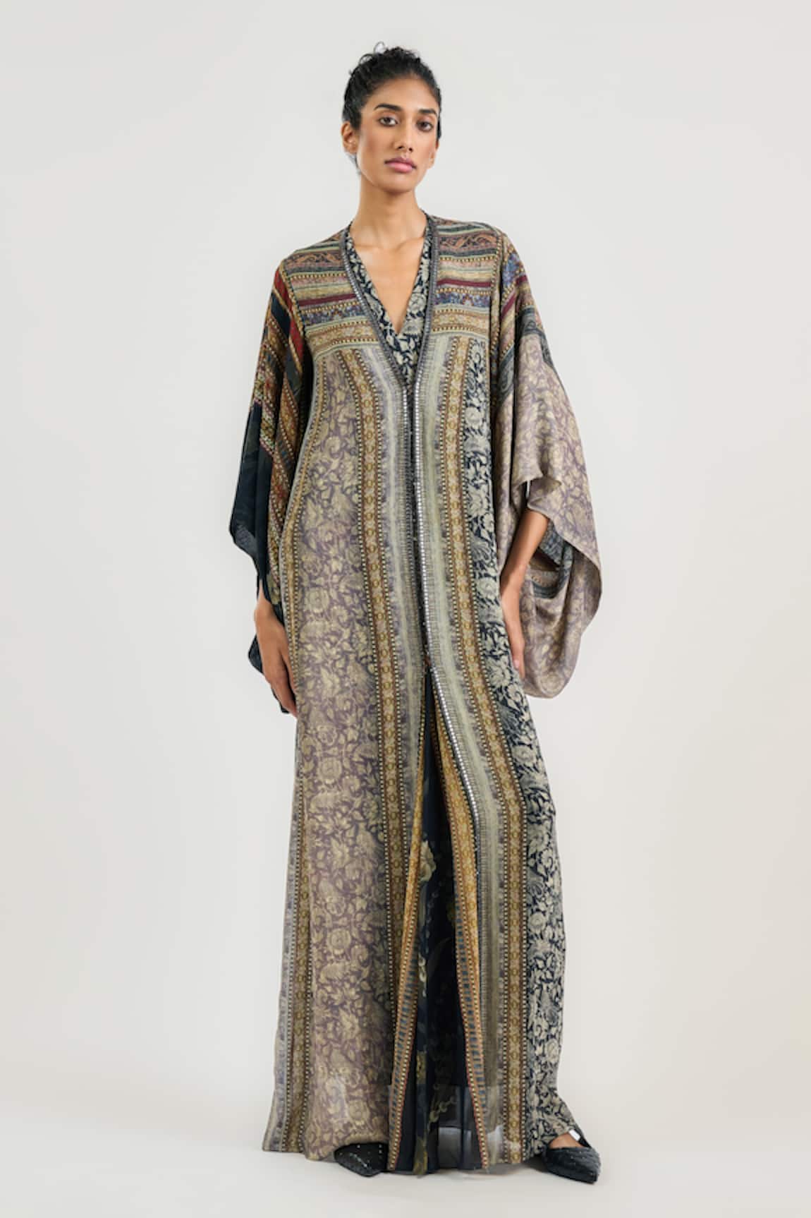 OTT Multi Color Resort Kaftan 