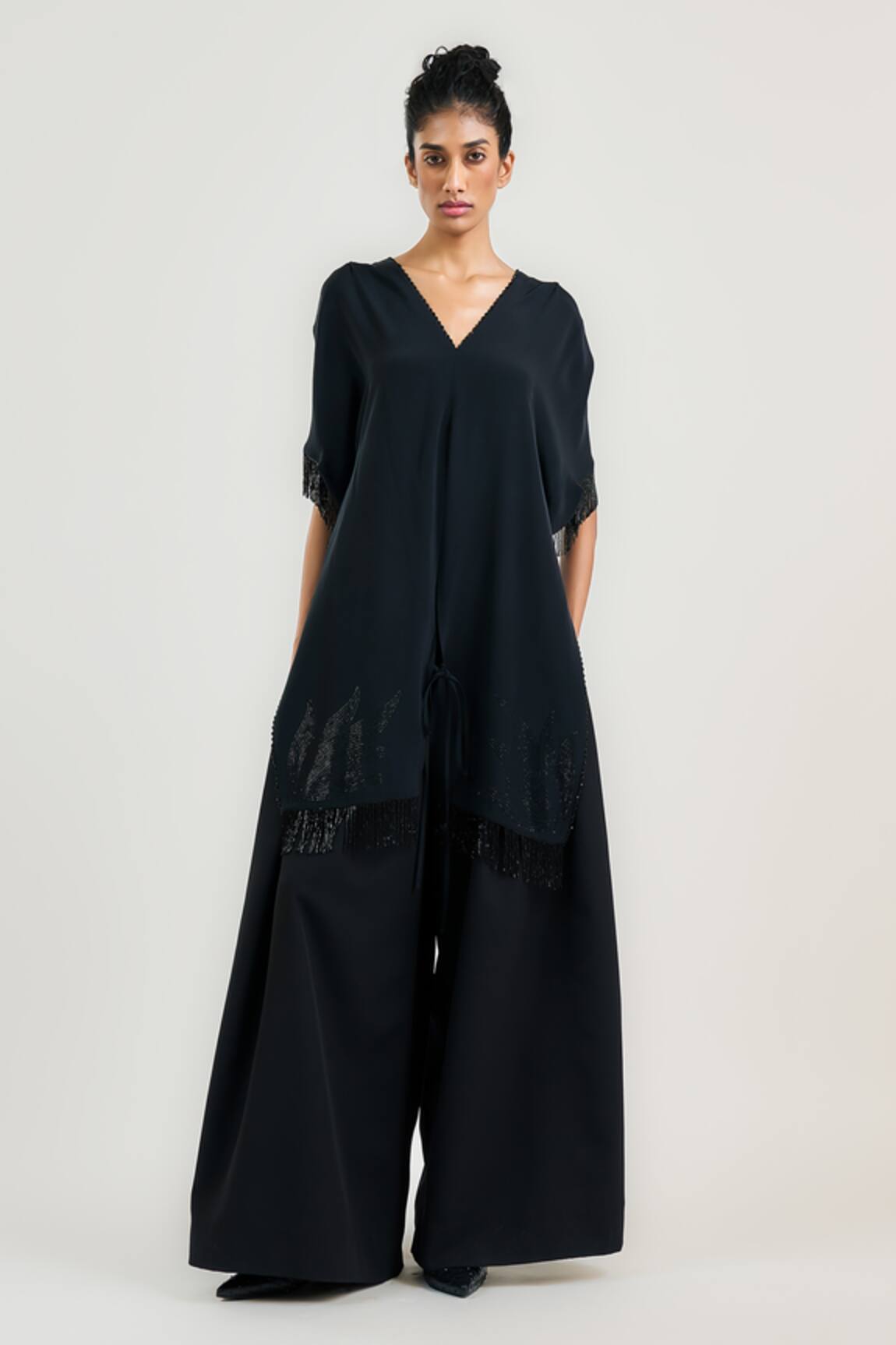 Ott Multi-Way Fringed Top 