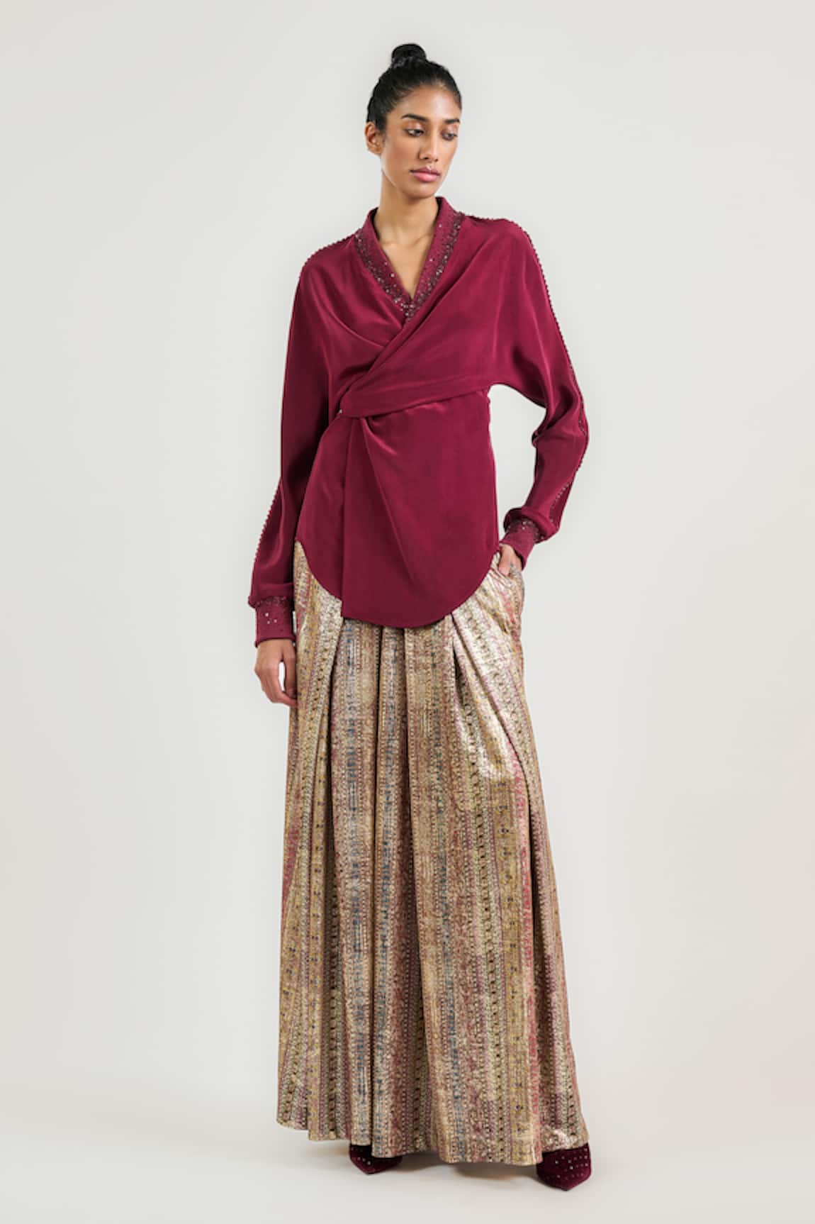 OTT Jewel Pleated Pant 