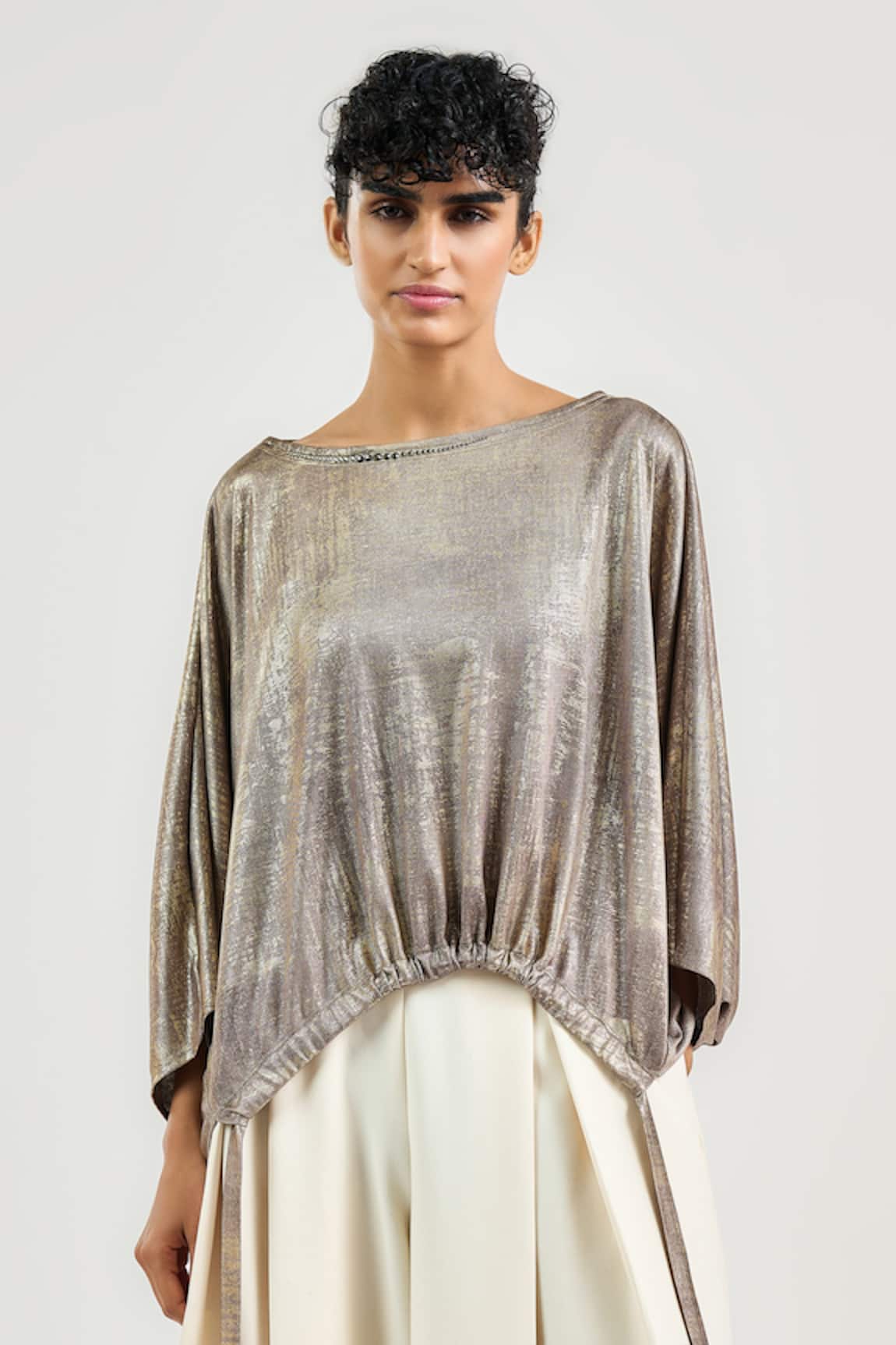 OTT Laidback Metallic Top 