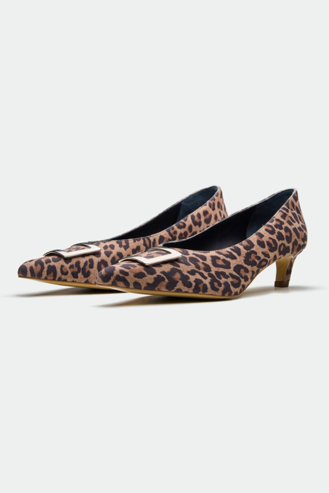 OROH Leopard Print Designer Heels 