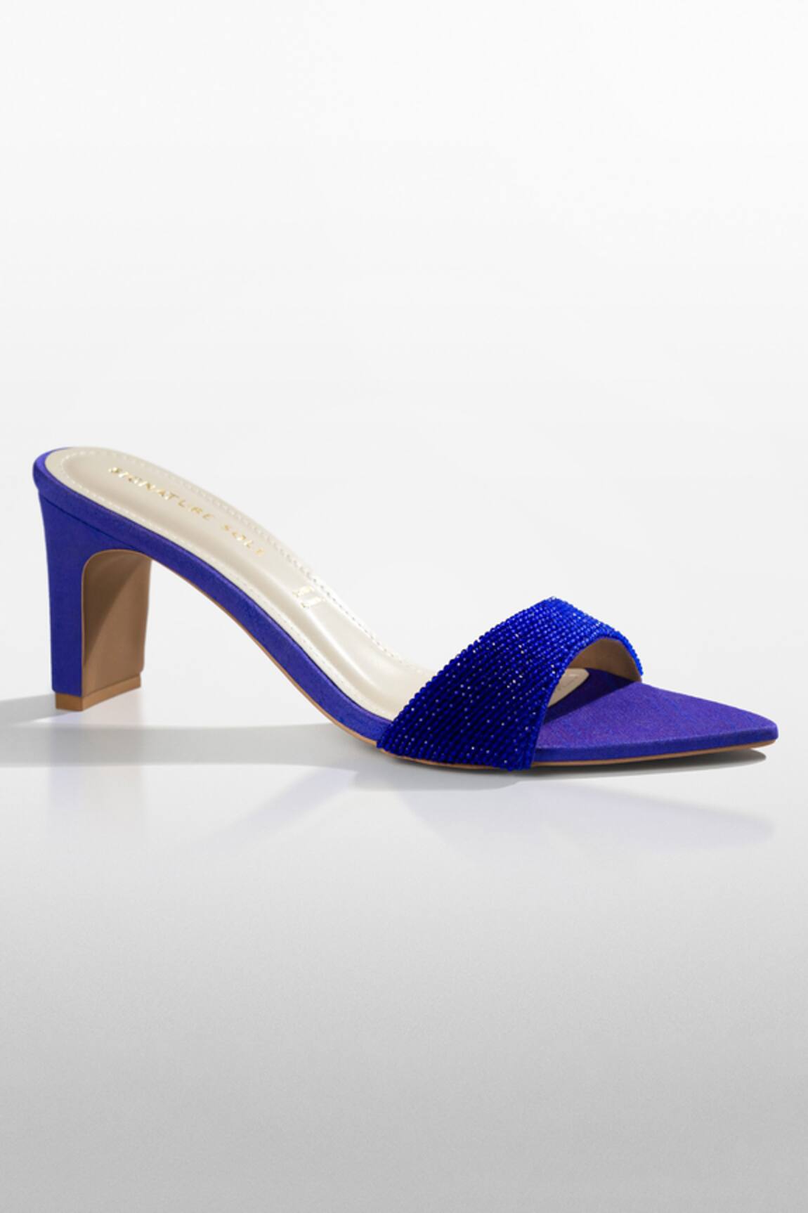 Signature Sole Azure Glint Heels 