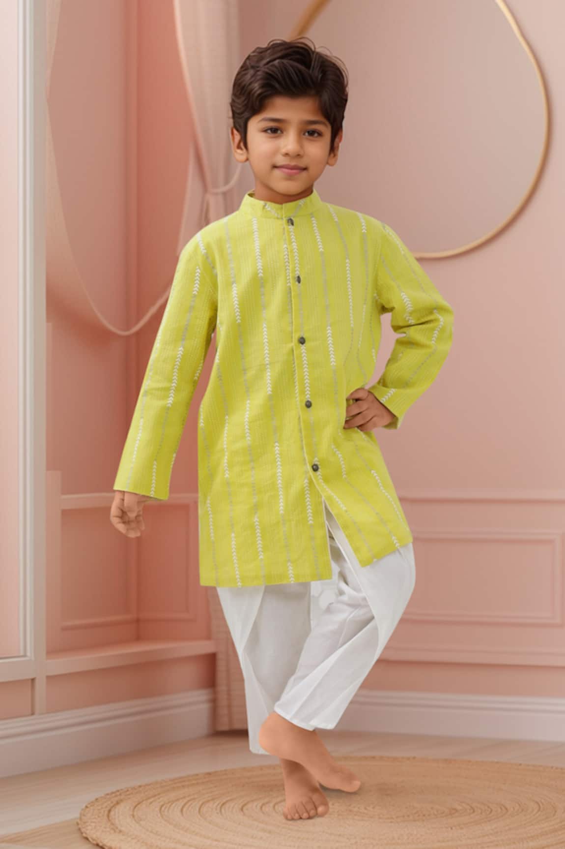 Arihant Rai Sinha Sunlight Silver Arrow Sherwani Set 