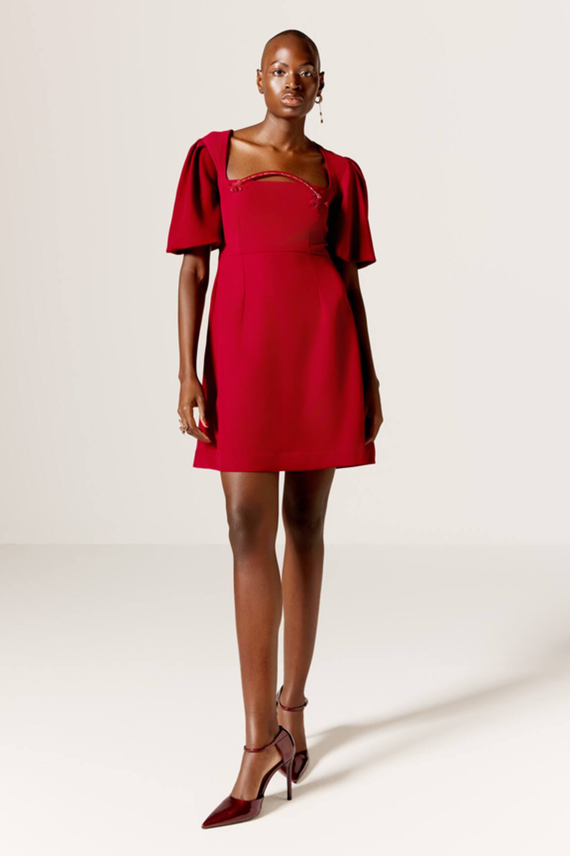 Manika Nanda Marisol Flared Dress 