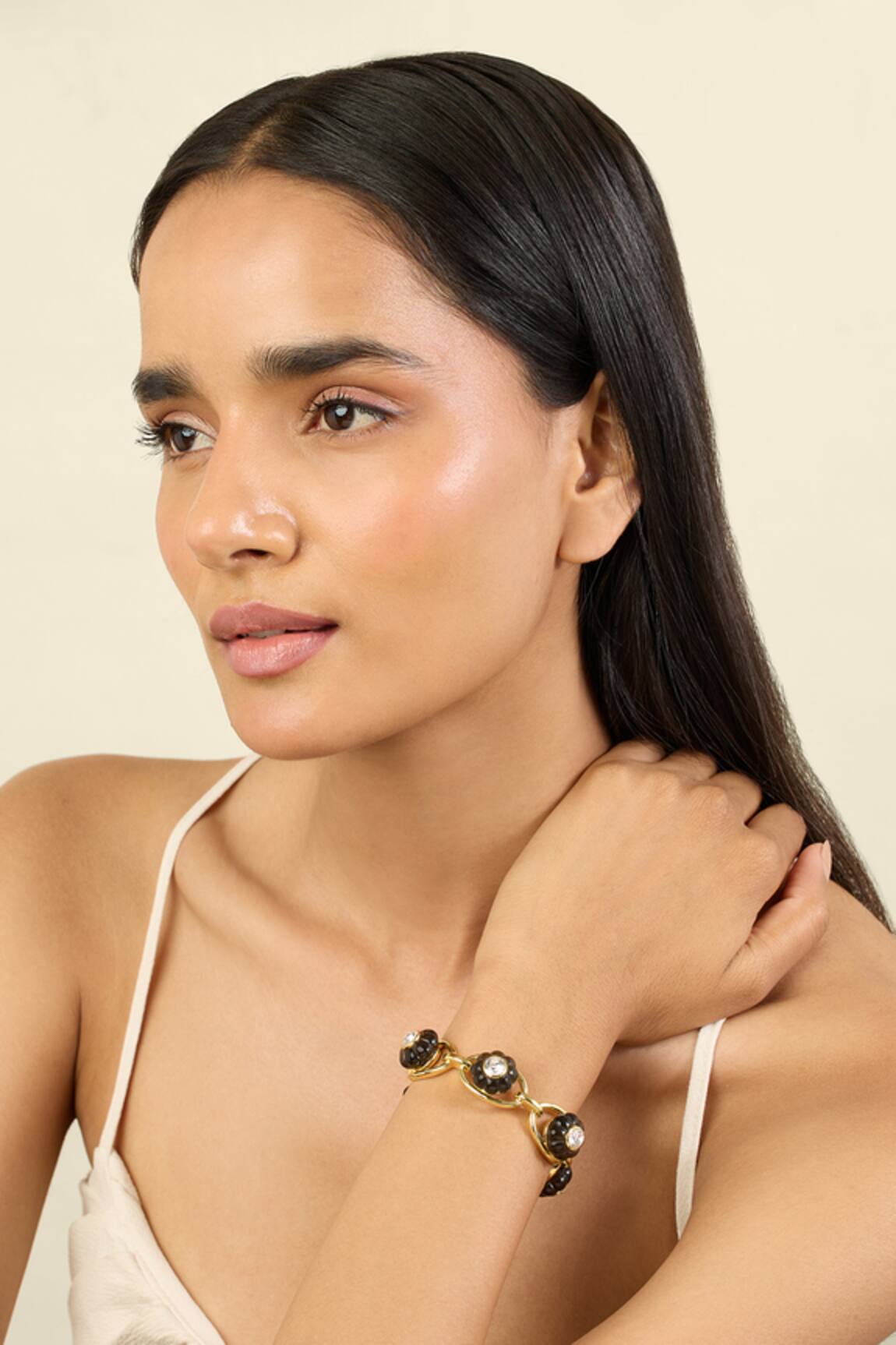 Isharya Midnight Luxe Cuff Bracelet 