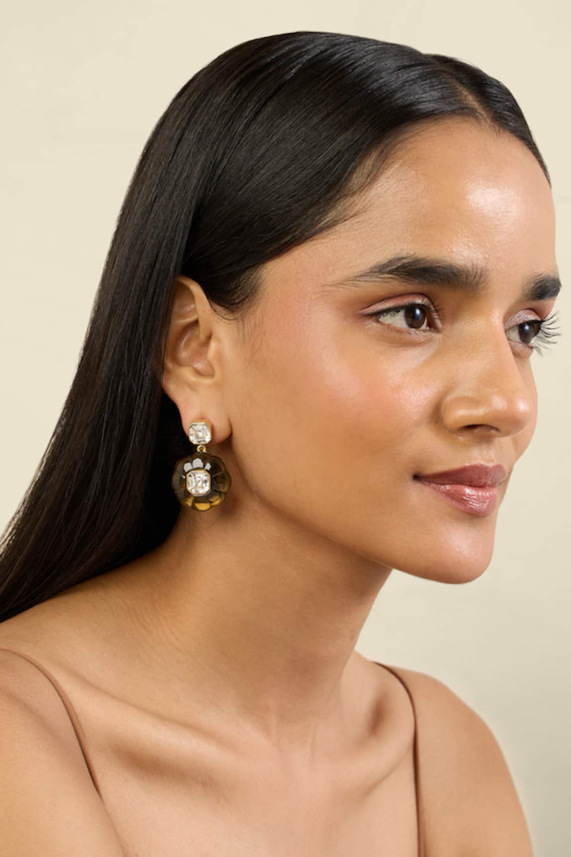 Isharya Noir Garden Dangler Earrings 