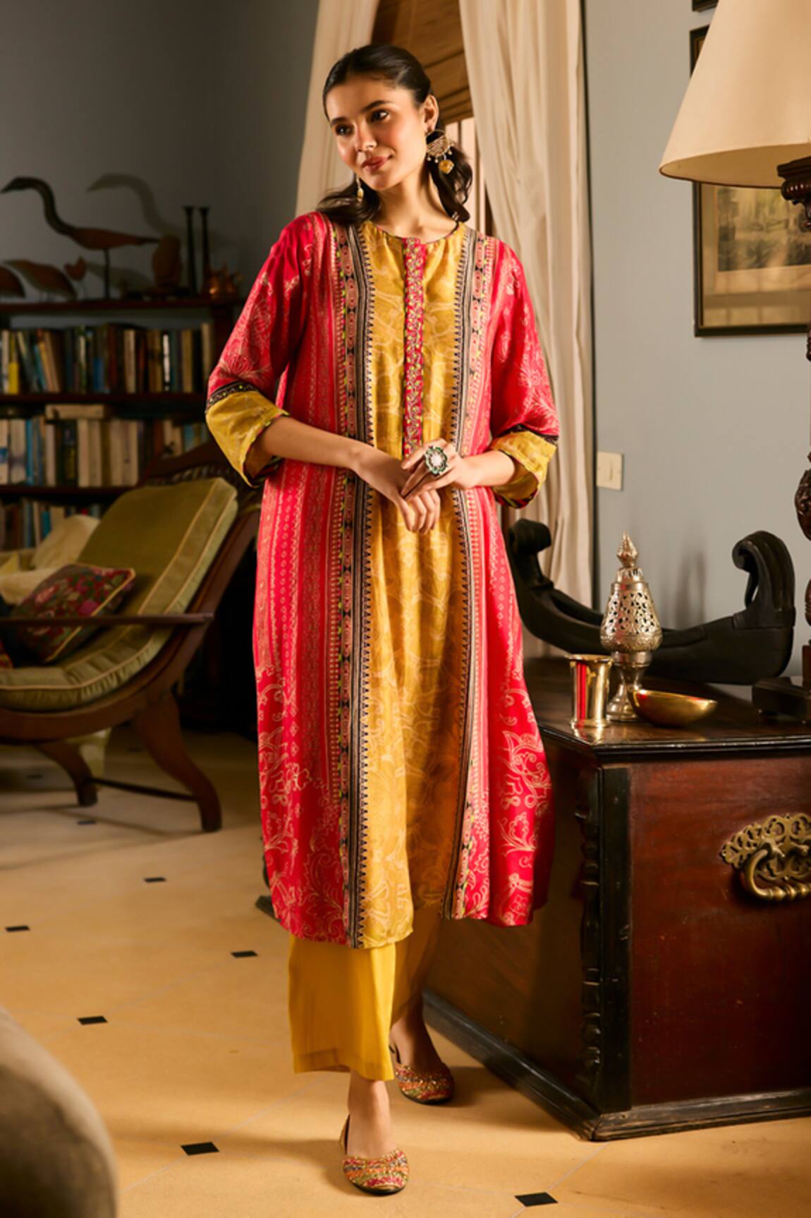Saundh Printed Kurta Set  