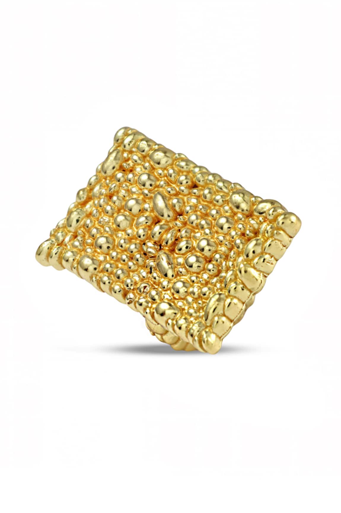 Arvino Tranquil Stream Gold Ring