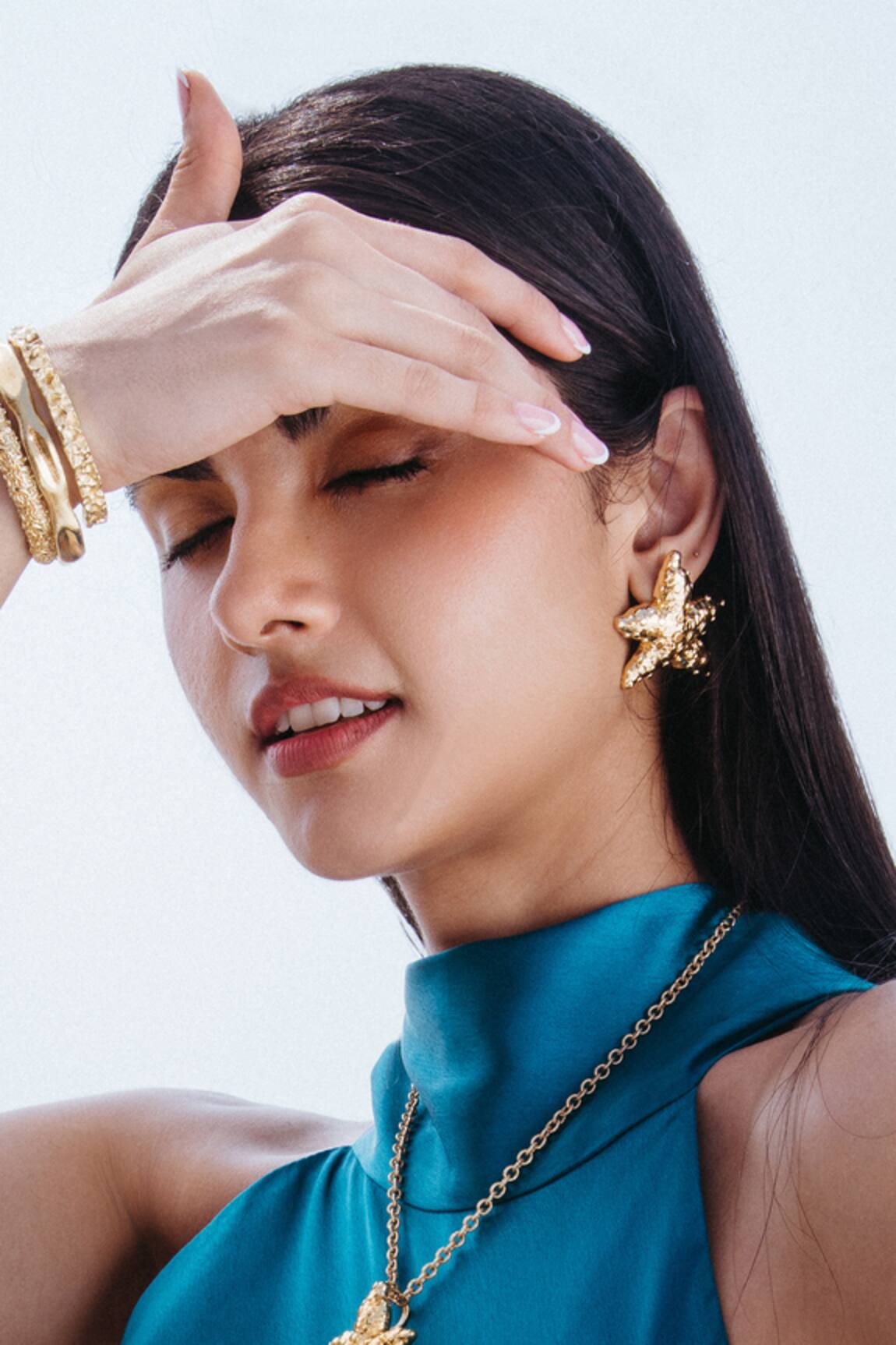 Arvino Seaside Starfish Stud Earrings