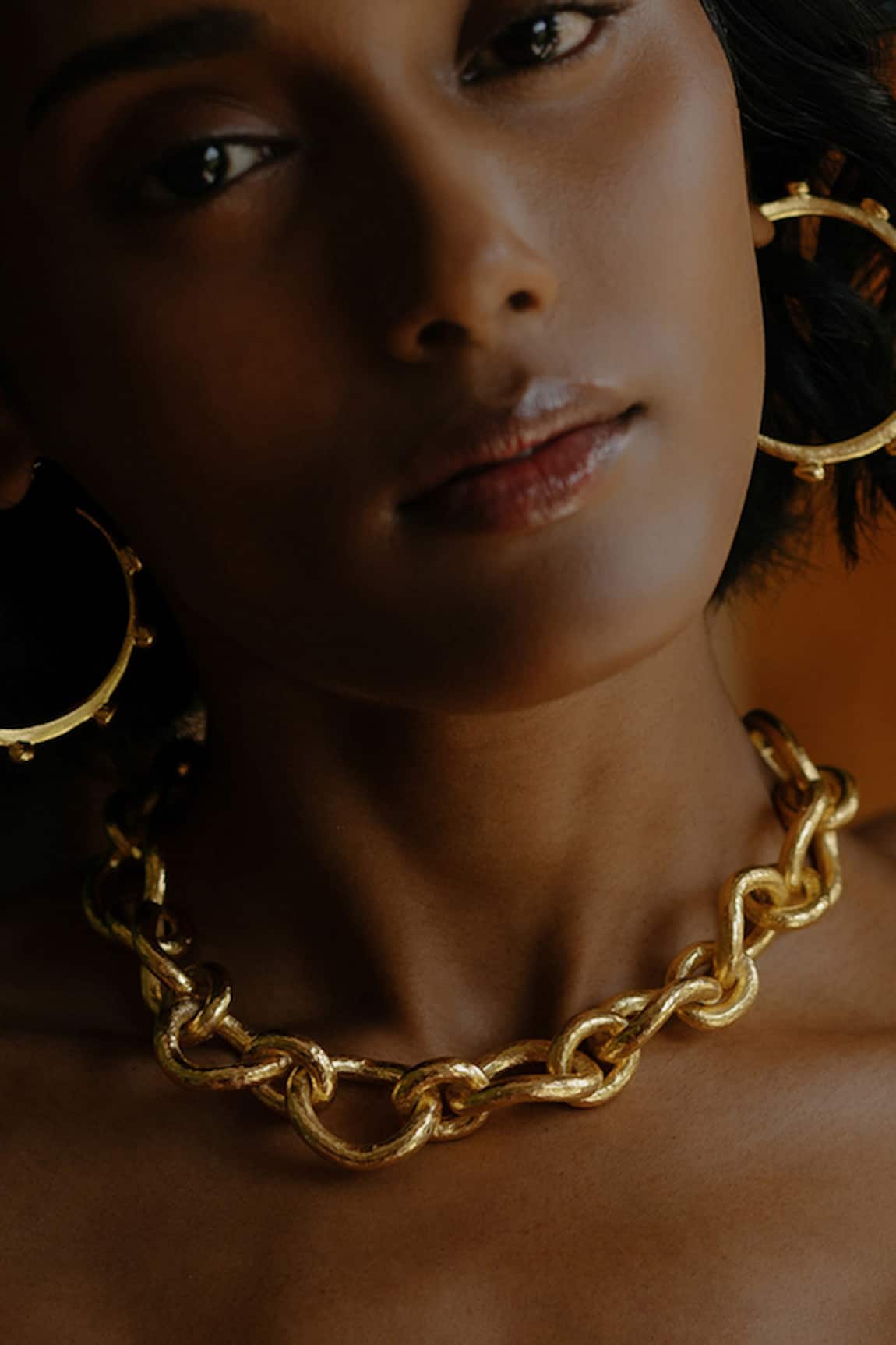 Arvino Soleil Heirloom Gold Choker Necklace 