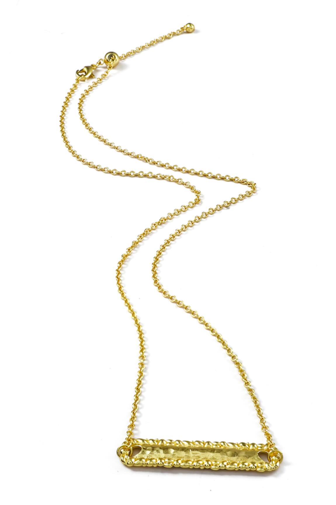 Arvino Soleil Inscription Pendant Necklace 