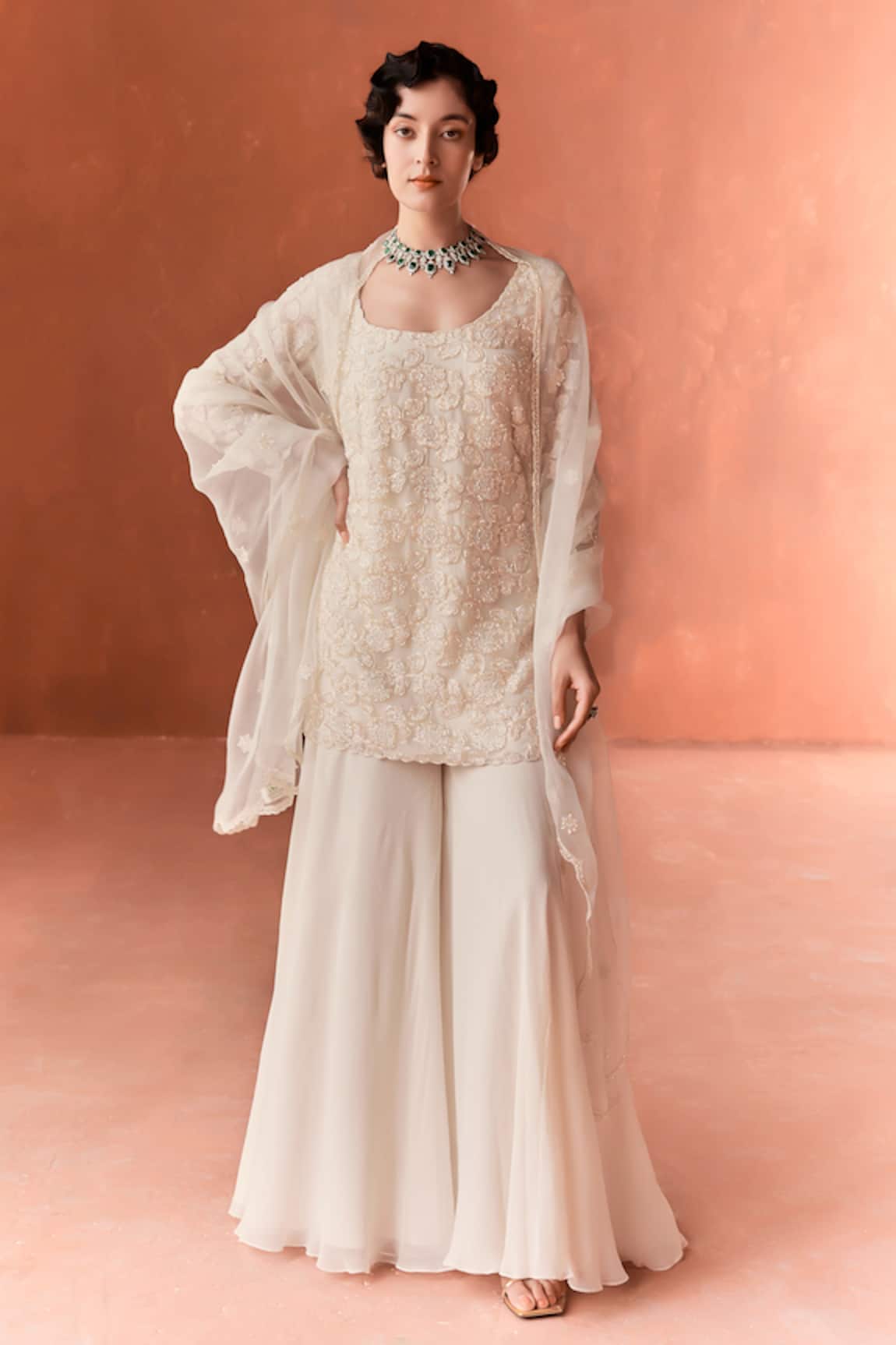 Summer by Priyanka Gupta Folliage Kurta Set 